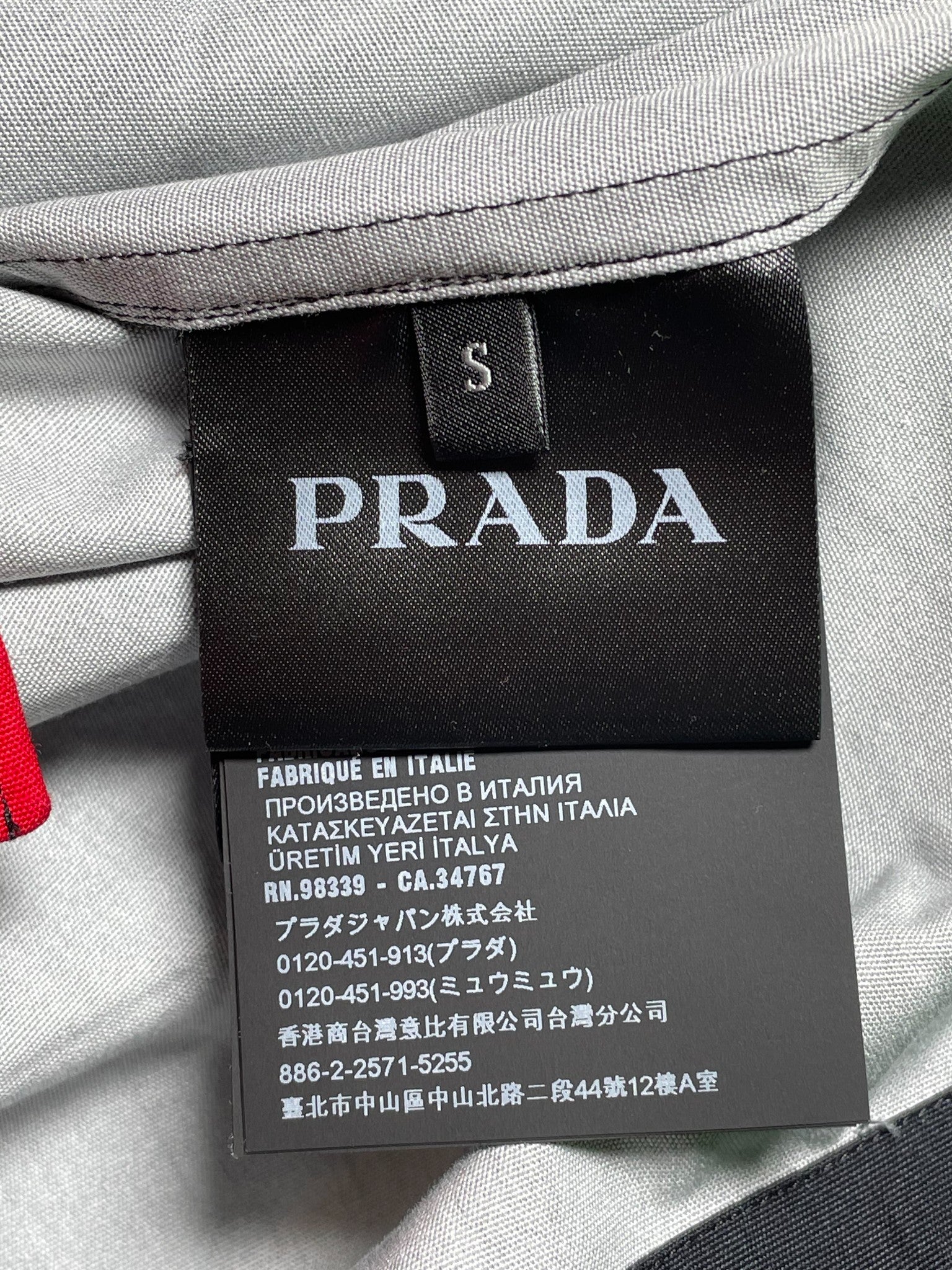 Prada 'Horseman' Red & Purple Double Match Shirt