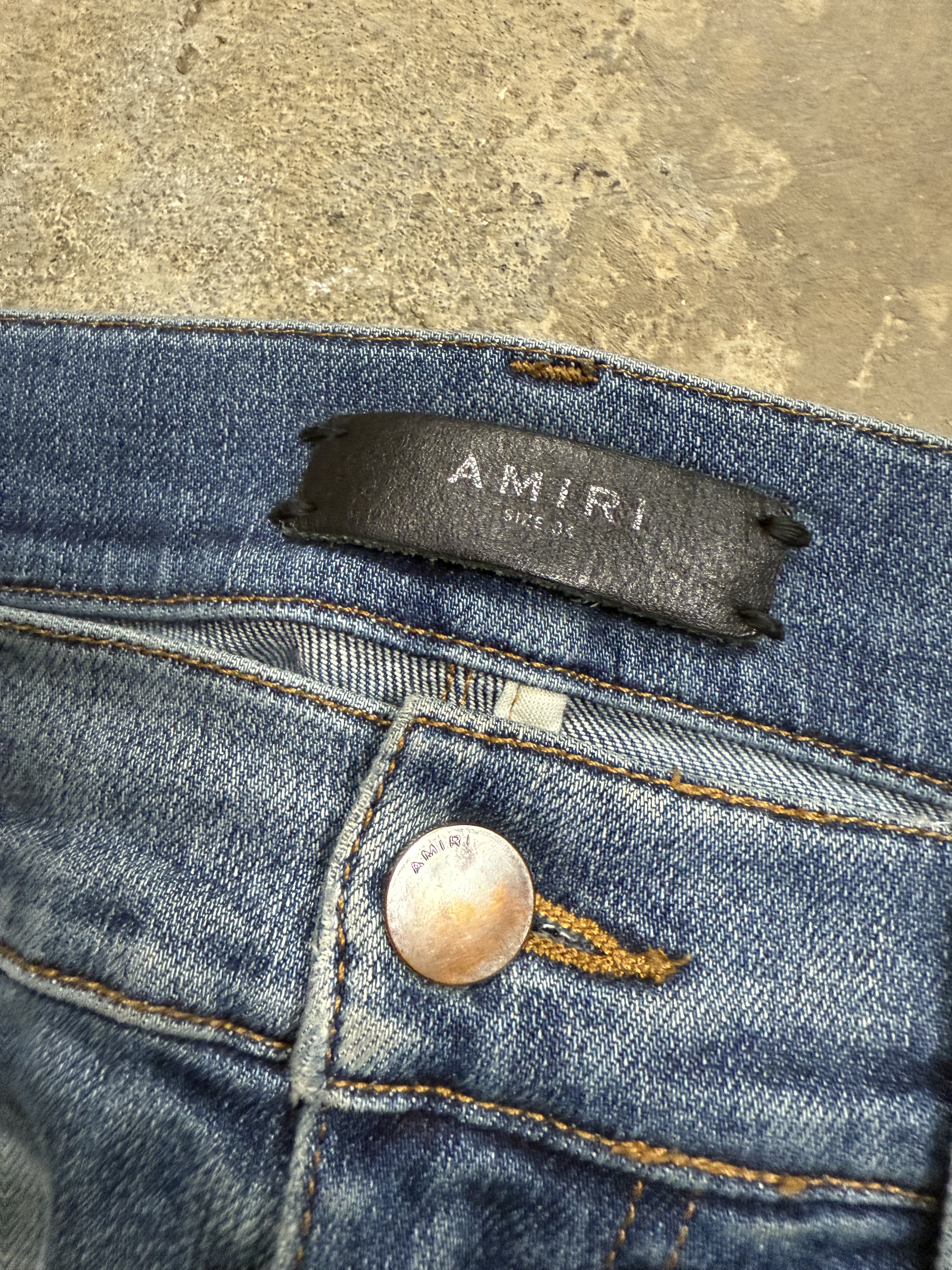 Amiri Thrasher Jeans Light Wash 34 Used