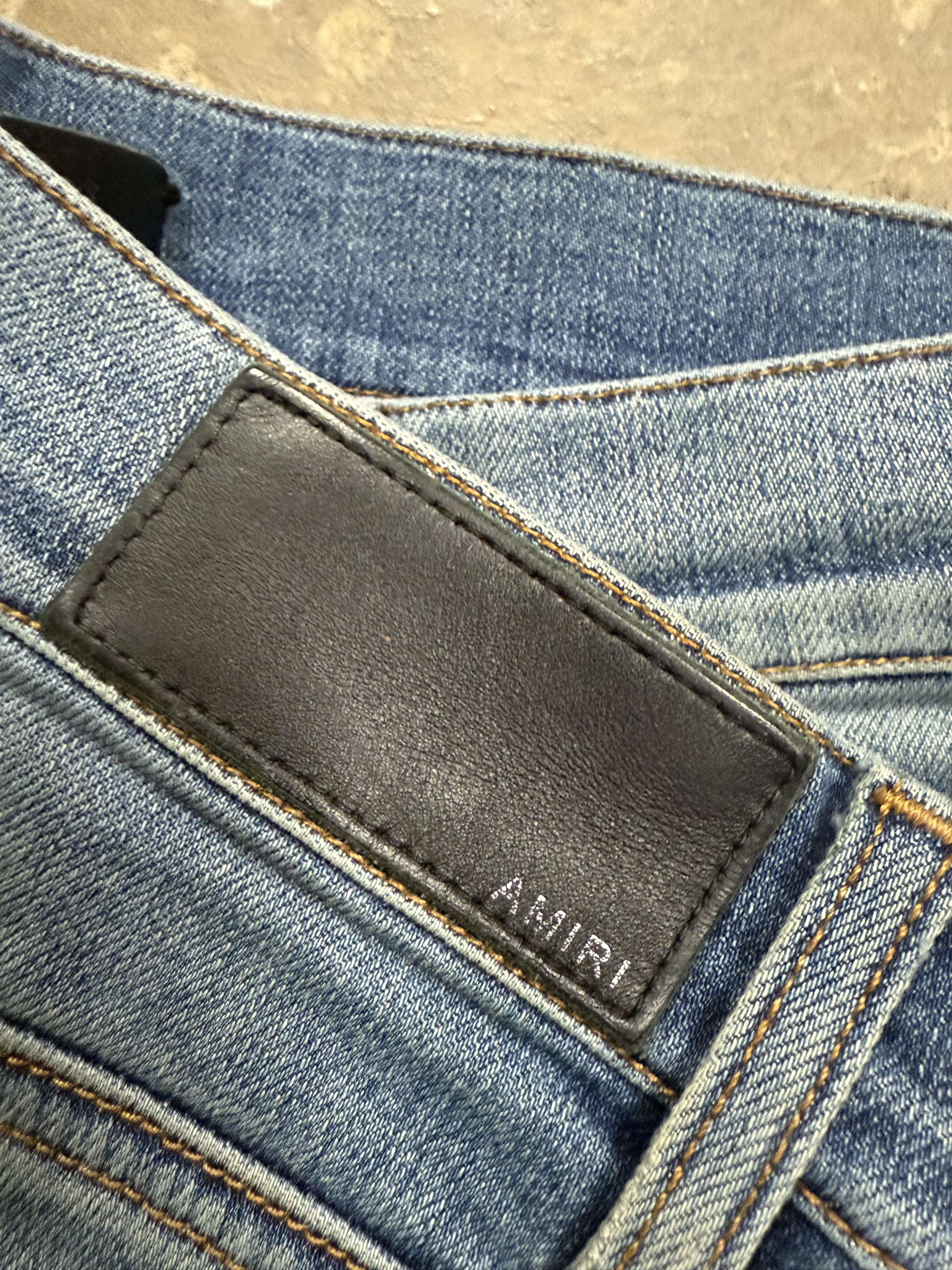 Amiri Thrasher Jeans Light Wash 34 Used