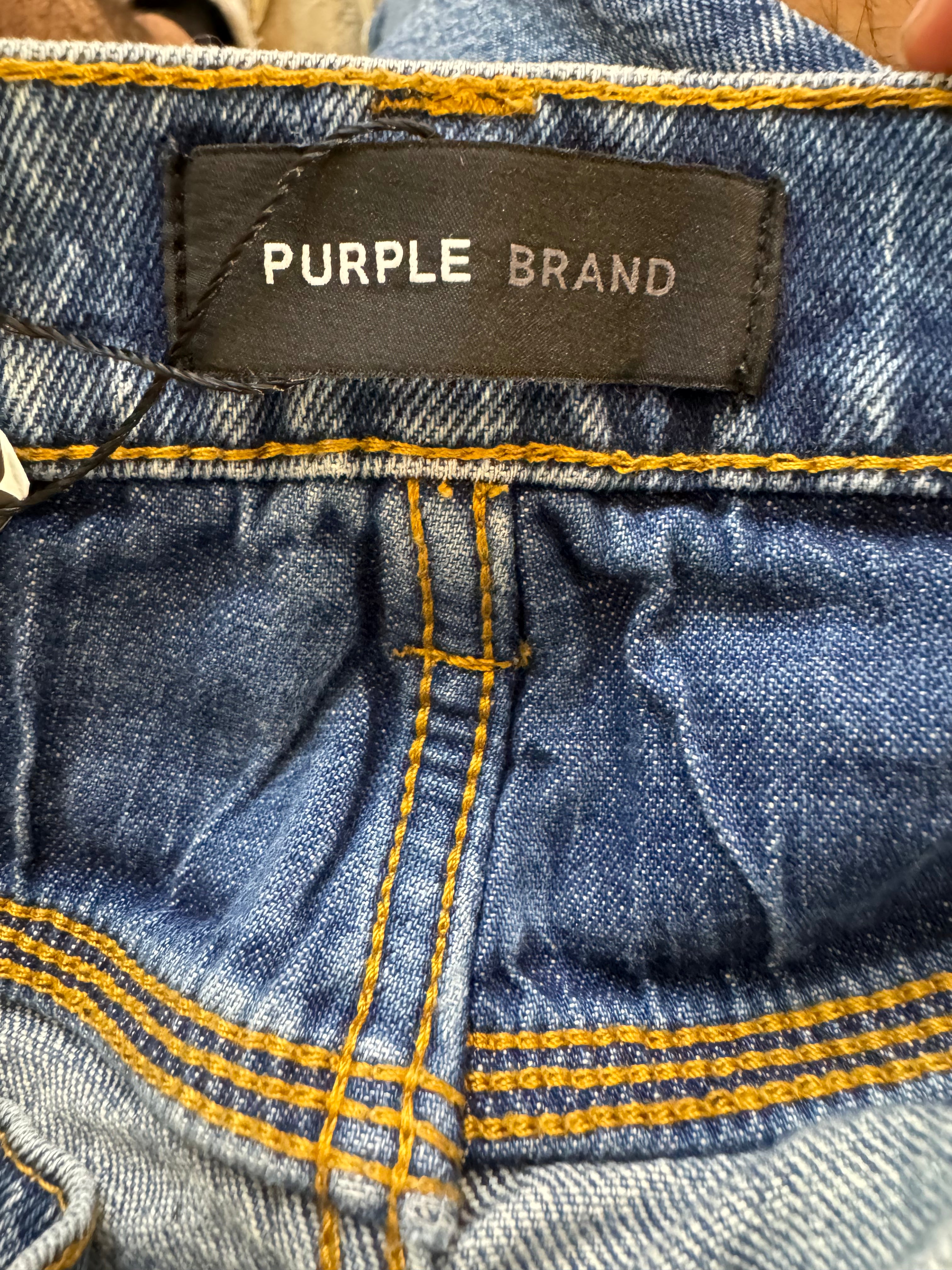 Purple Jeans Blue Used 33