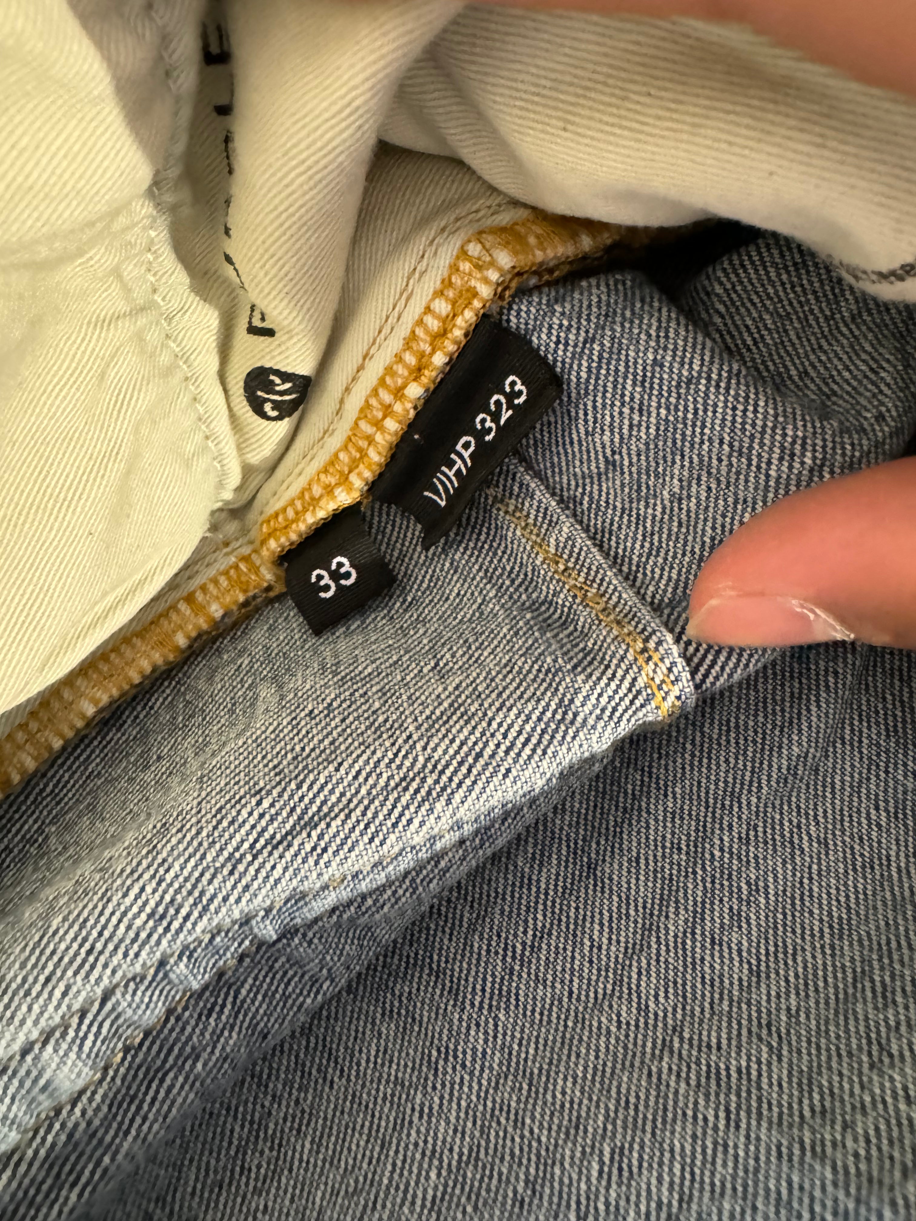 Purple Jeans Blue Used 33