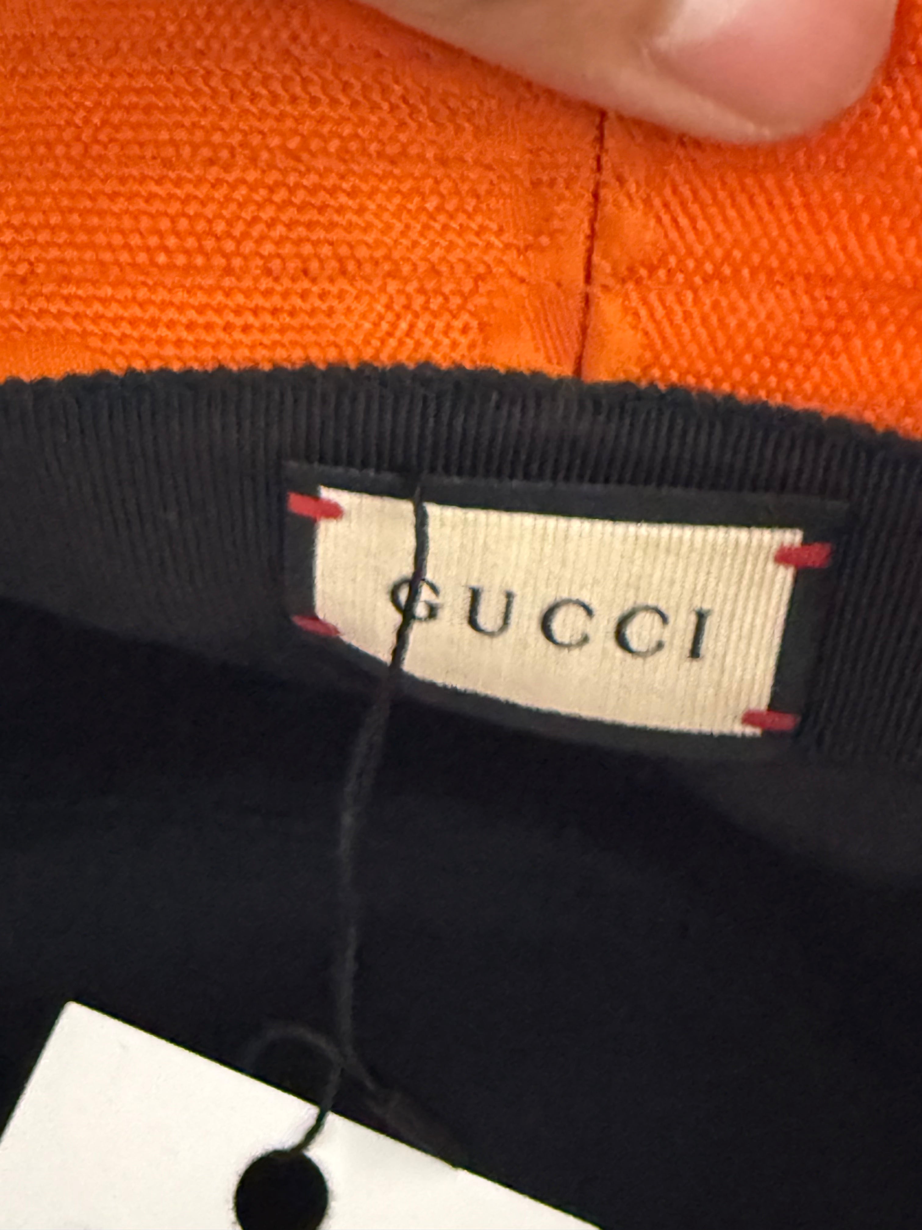 Gucci Mono Orange Bucket Hat