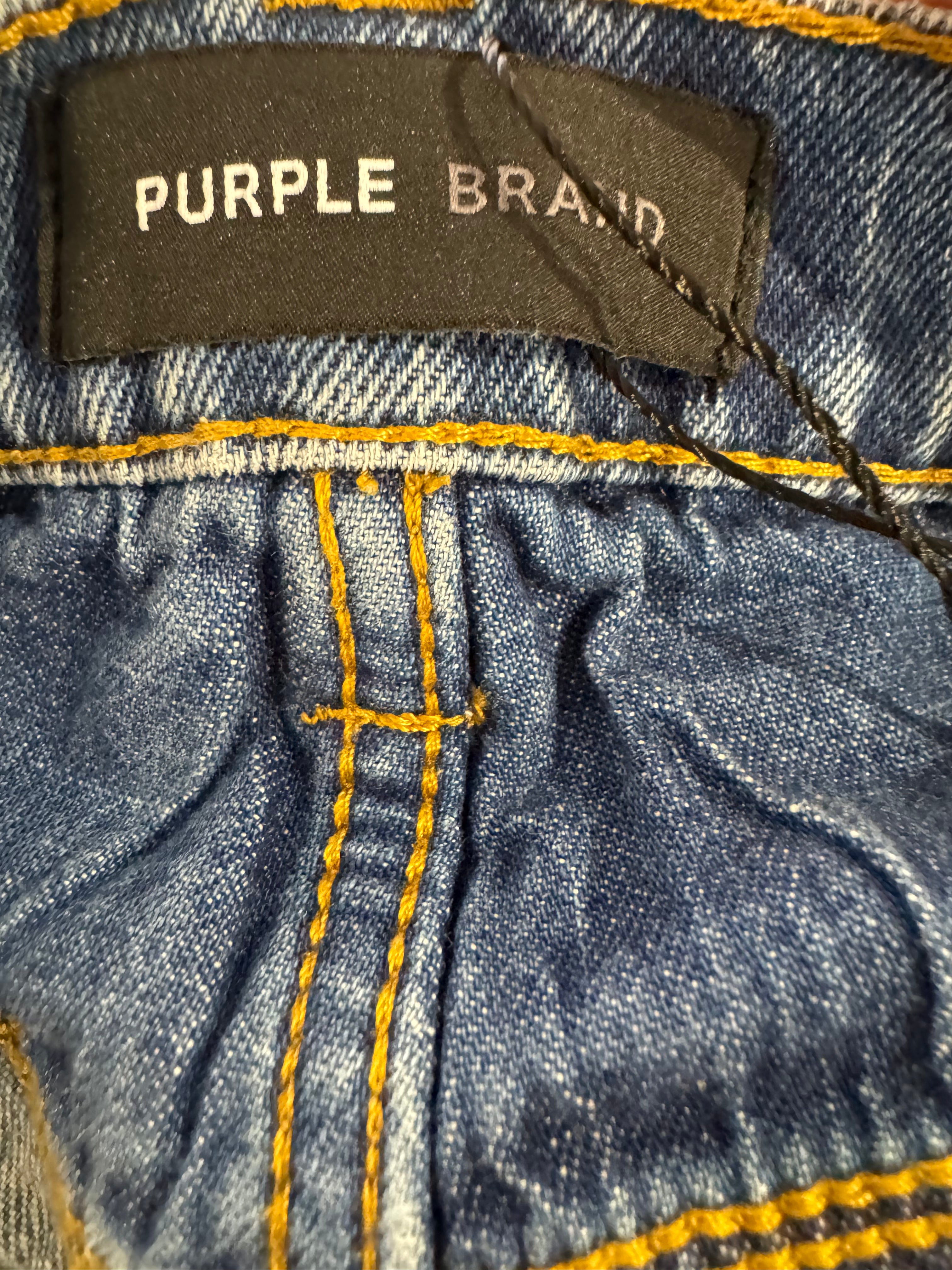 Purple Jeans Blue Used 33