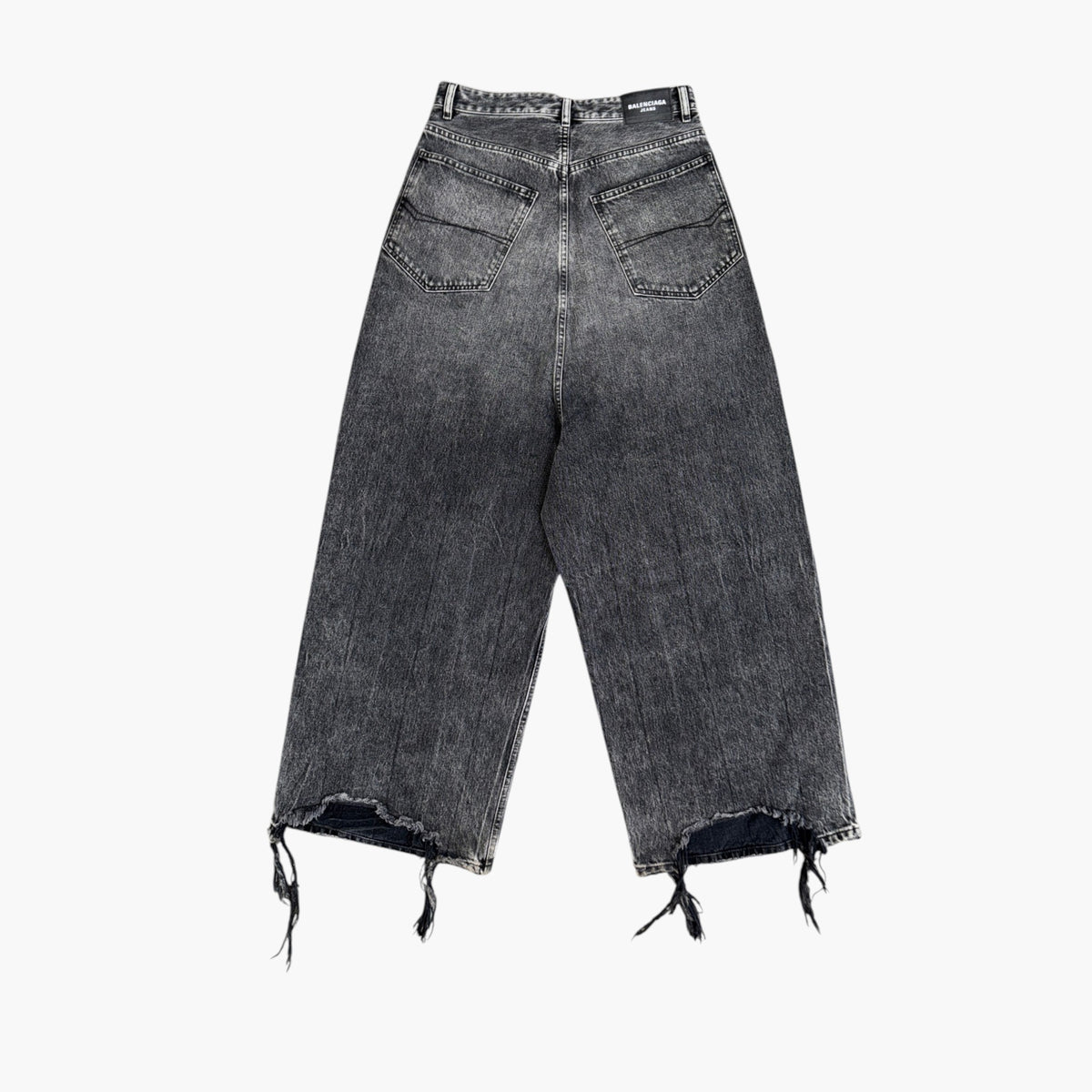 Balenciaga Baggy Black Wash Jeans