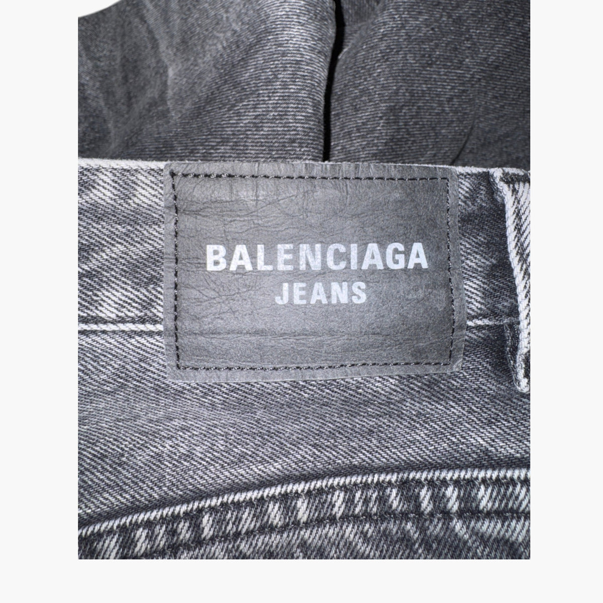 Balenciaga Baggy Black Wash Jeans