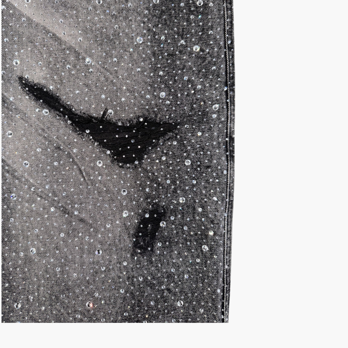 Vale Crystal Rain Black Wash Jeans