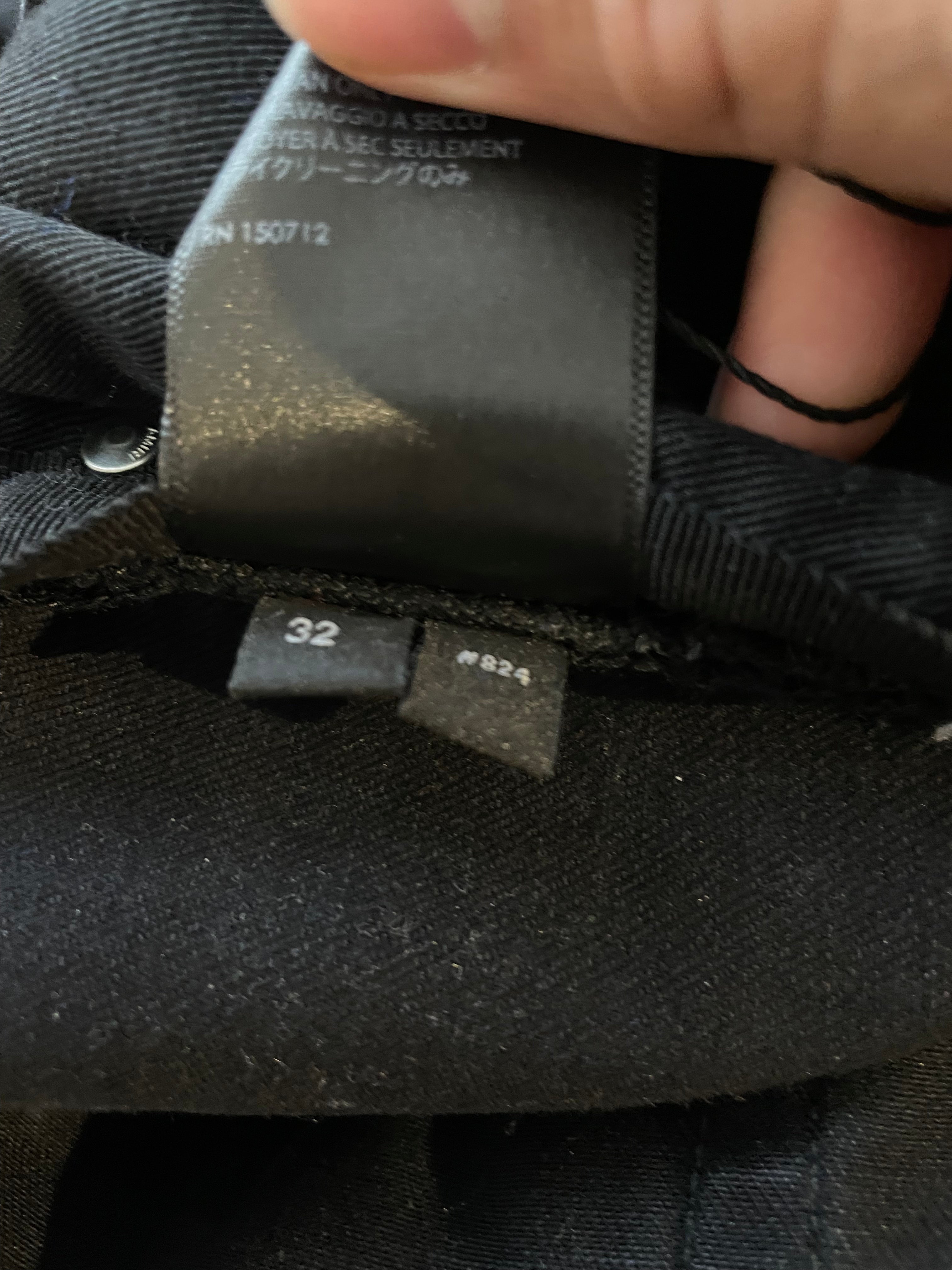 Amiri Black White Stripe Jeans