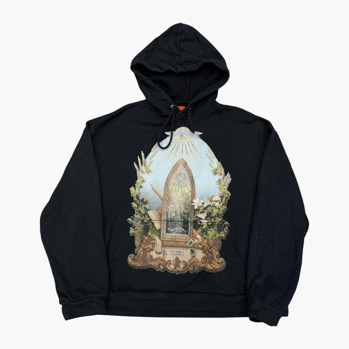 Who Decides War Dove 666 Black Hoodie