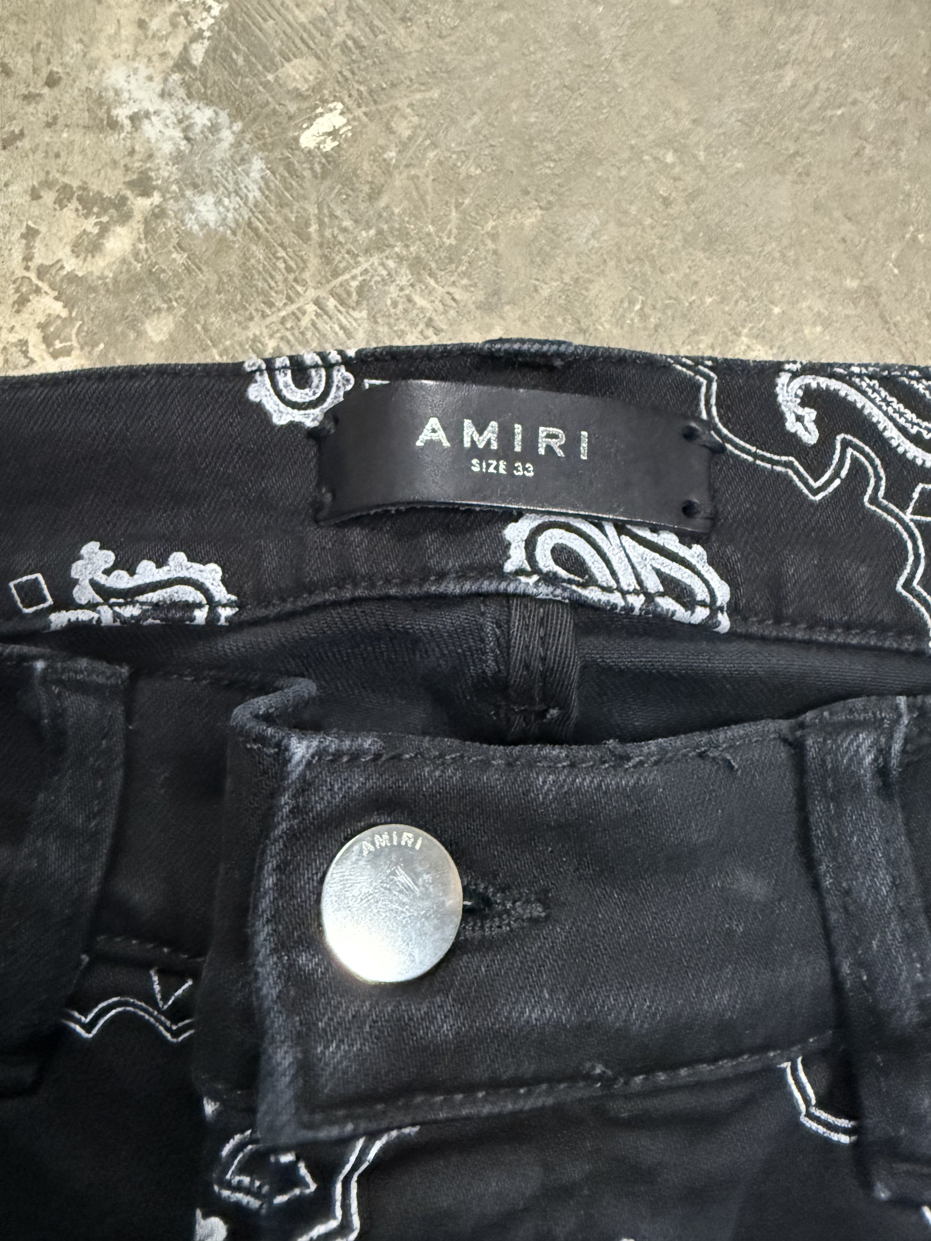 Amiri Bandana Paisley 33 Used