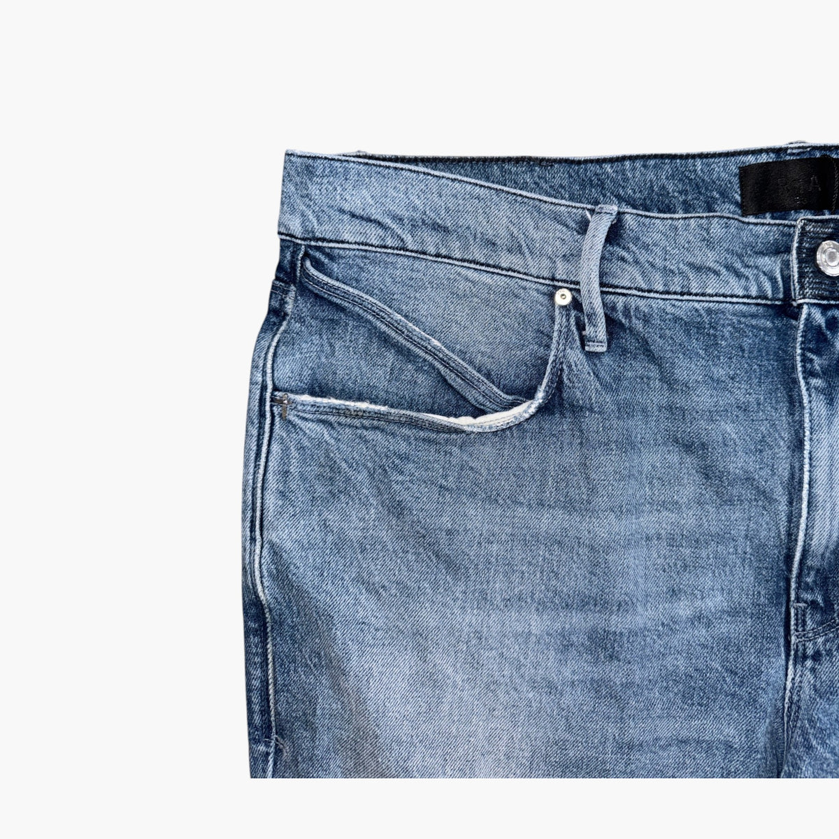 RTA Embroidered Light Wash Jeans