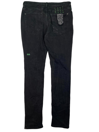 Ksubi Black & Green Jeans
