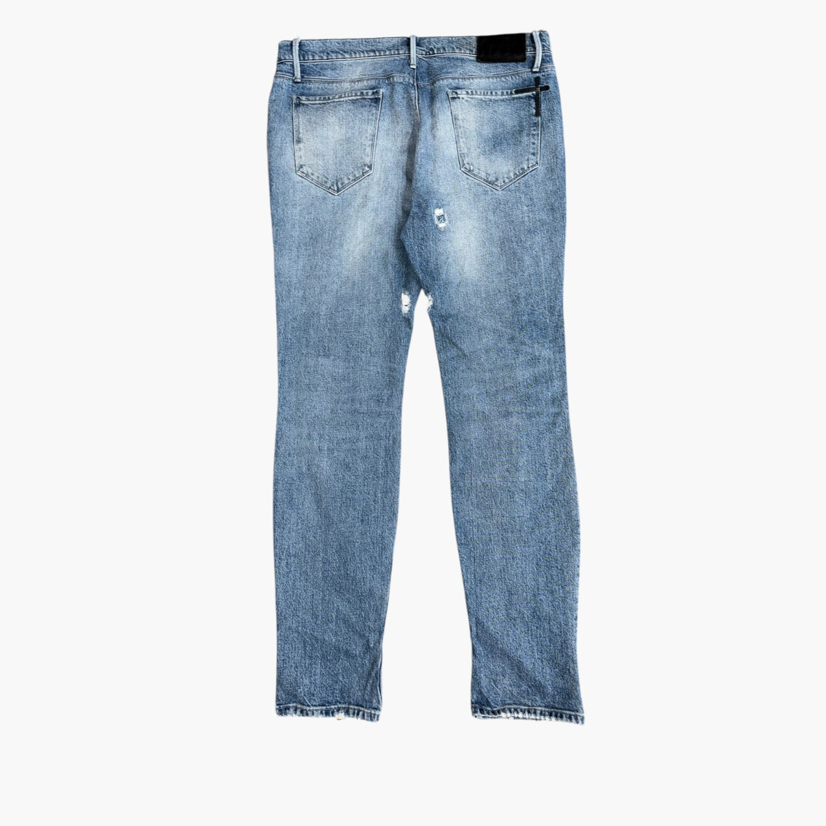 RTA Embroidered Light Wash Jeans