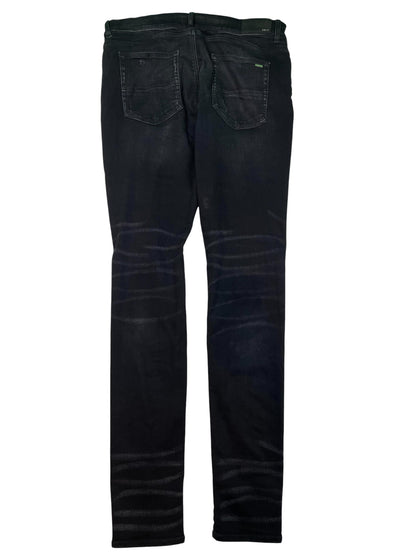 Amiri Thrasher Cheetah Black Jeans