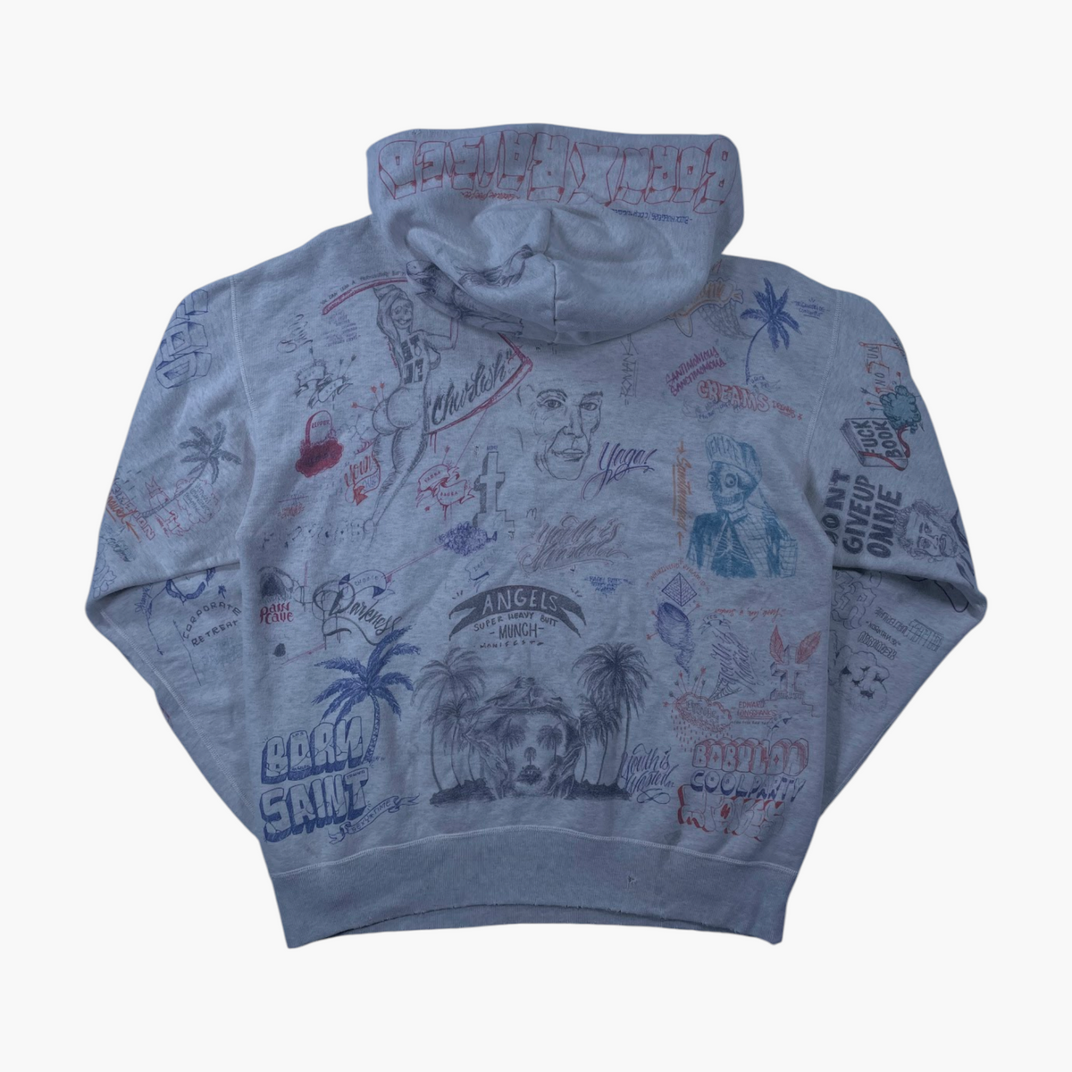 Saint Michael x Born N’ All Over Hoodie