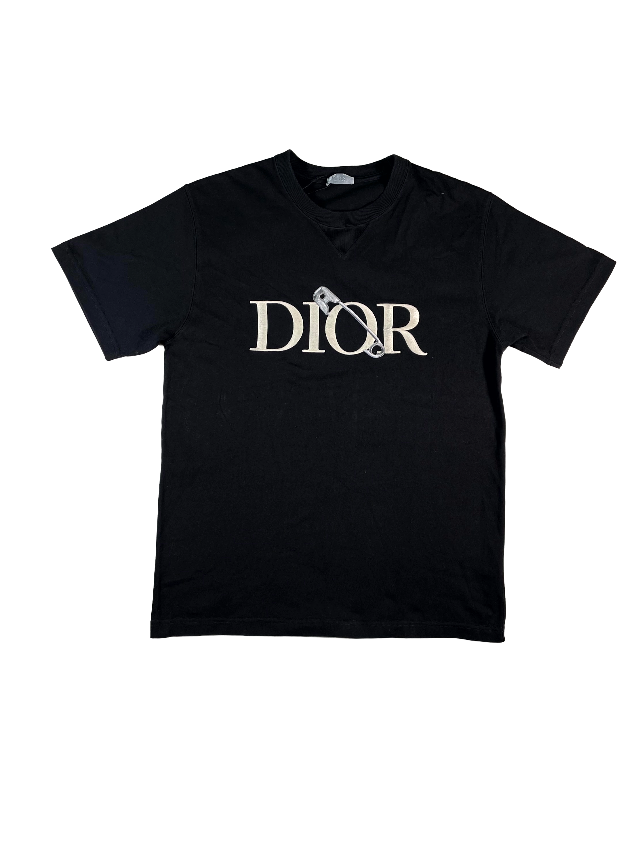 Dior Clothespin Black Tee