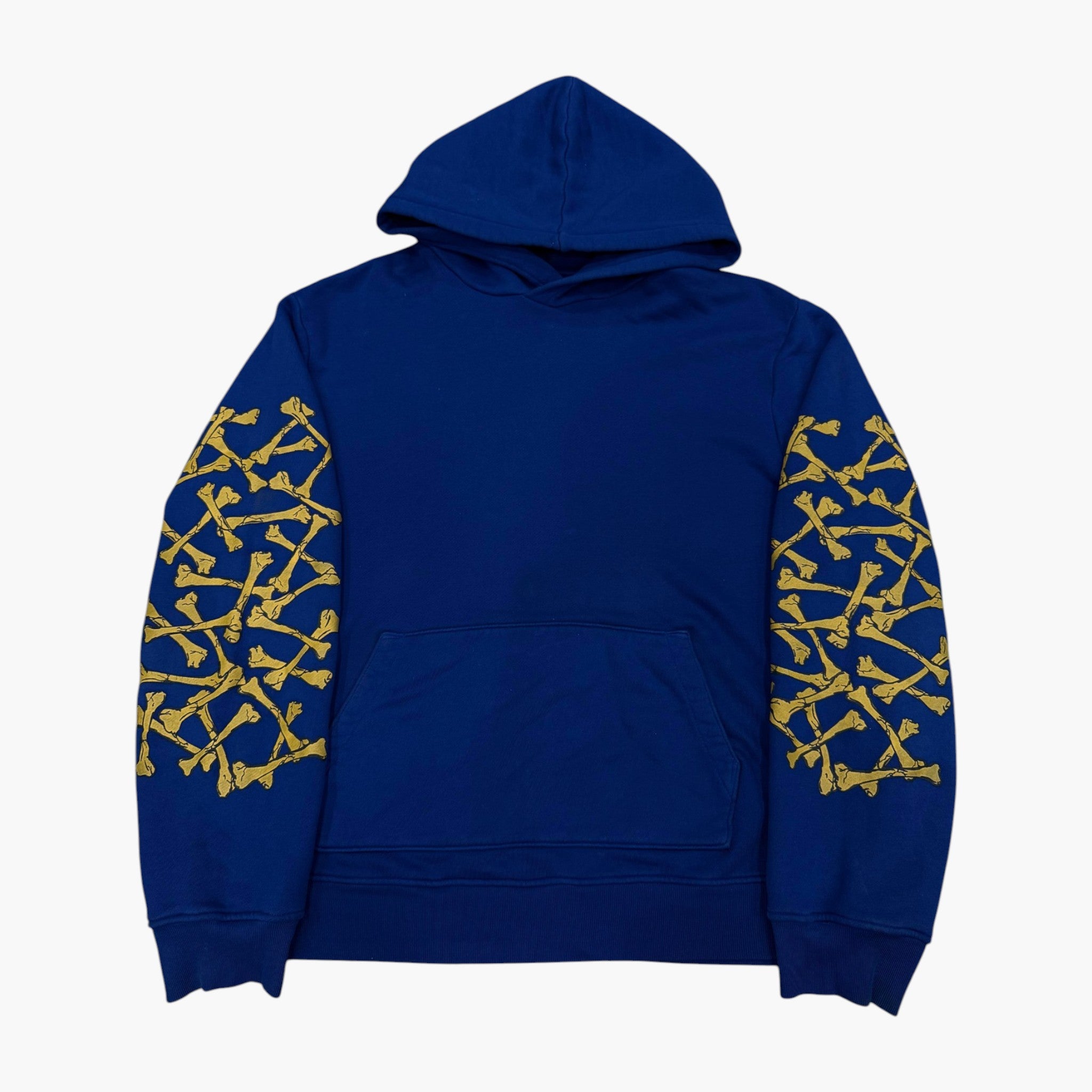 Amiri Bones Blue & Yellow Hoodie