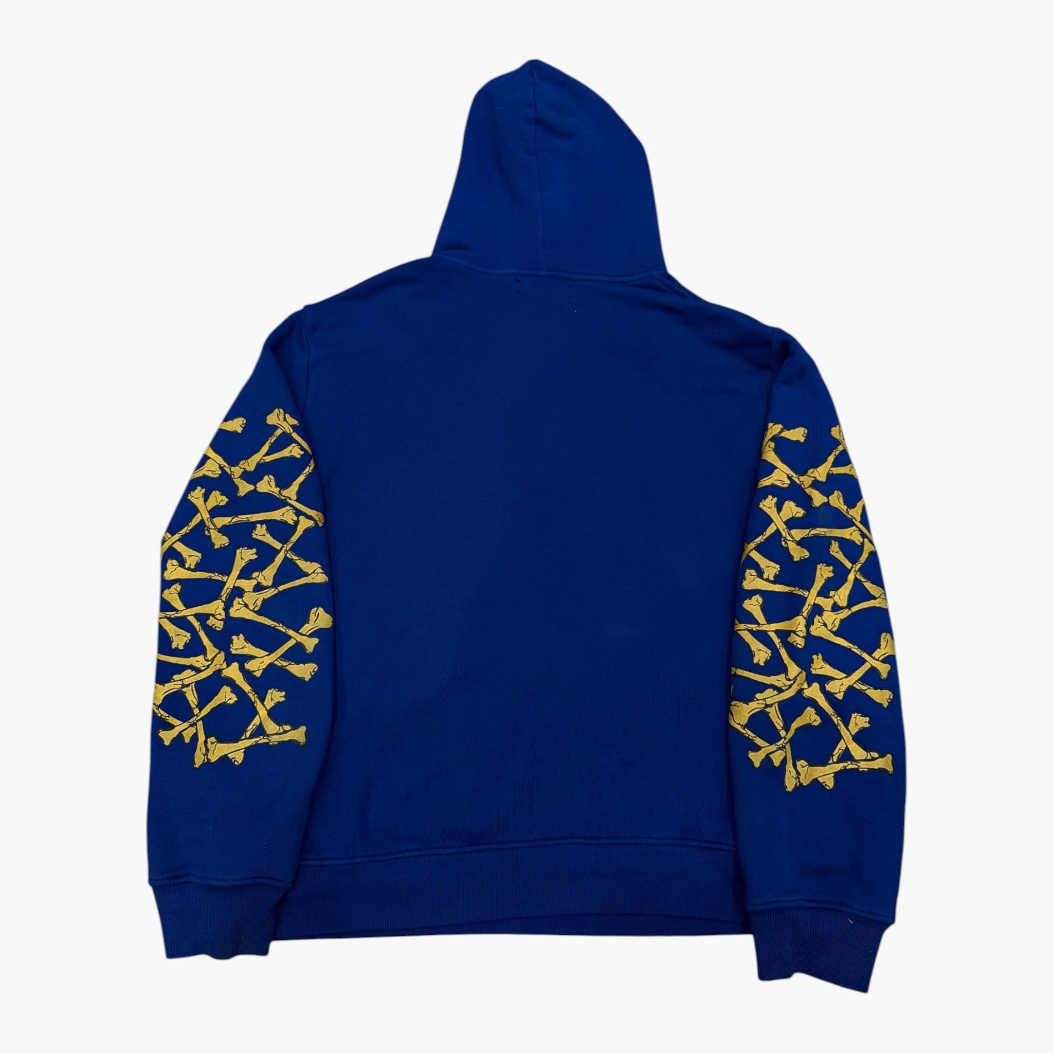 Amiri Bones Blue & Yellow Hoodie