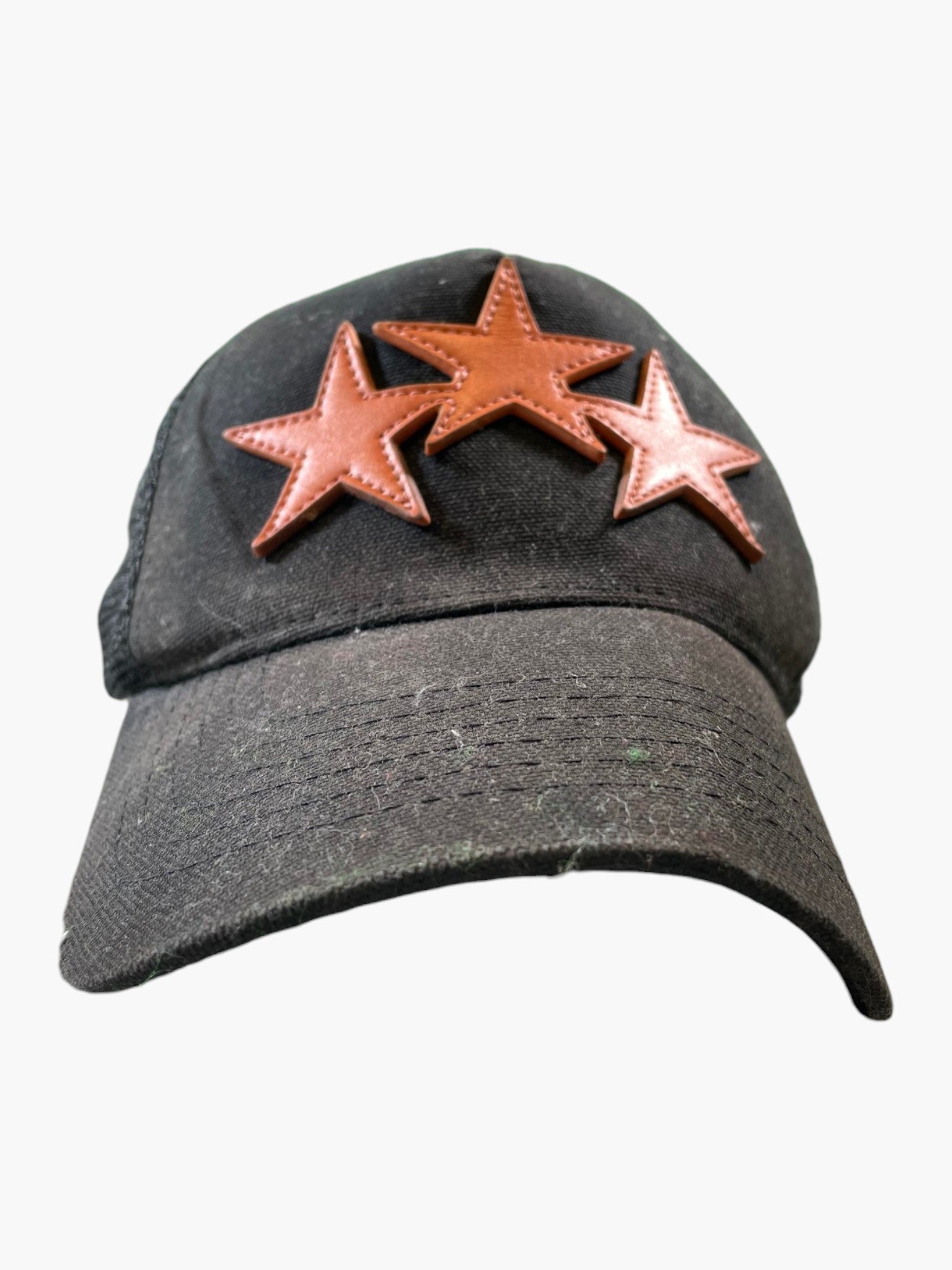 Amiri 3 Star Black & Orange Cap