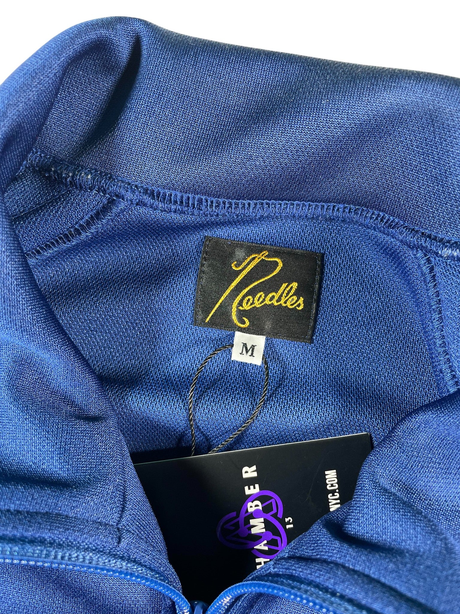 Needles Navy Stripe Track Suit