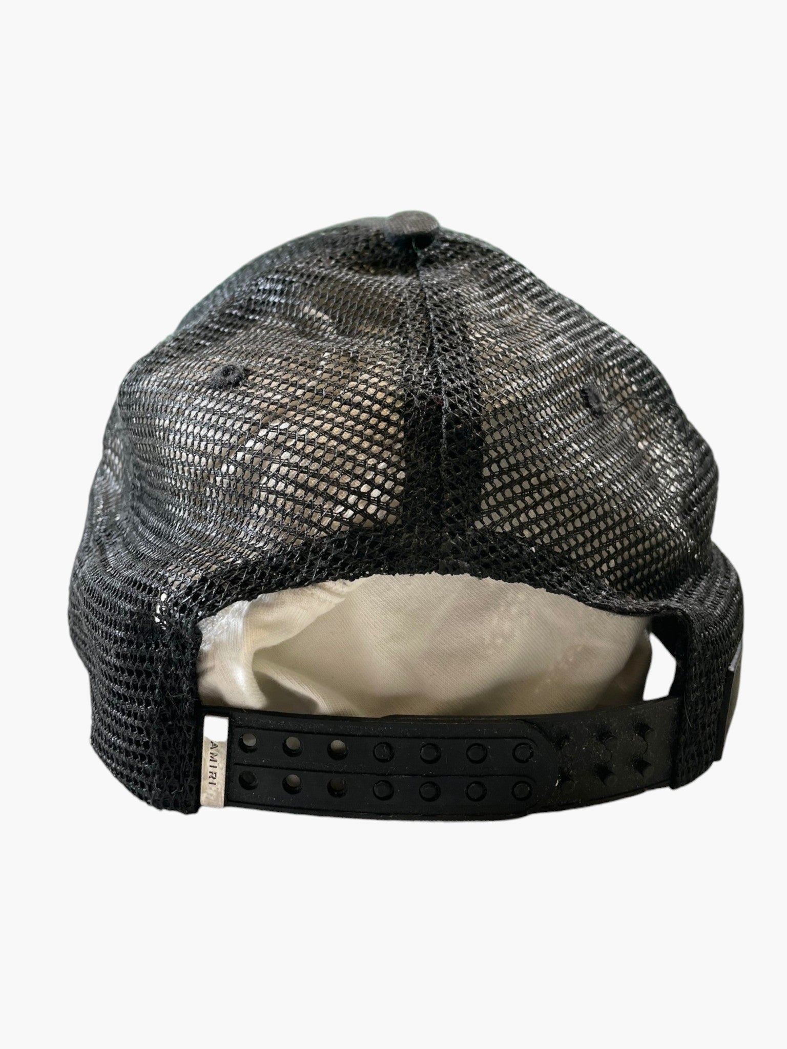 Amiri 3 Star Black & Orange Cap