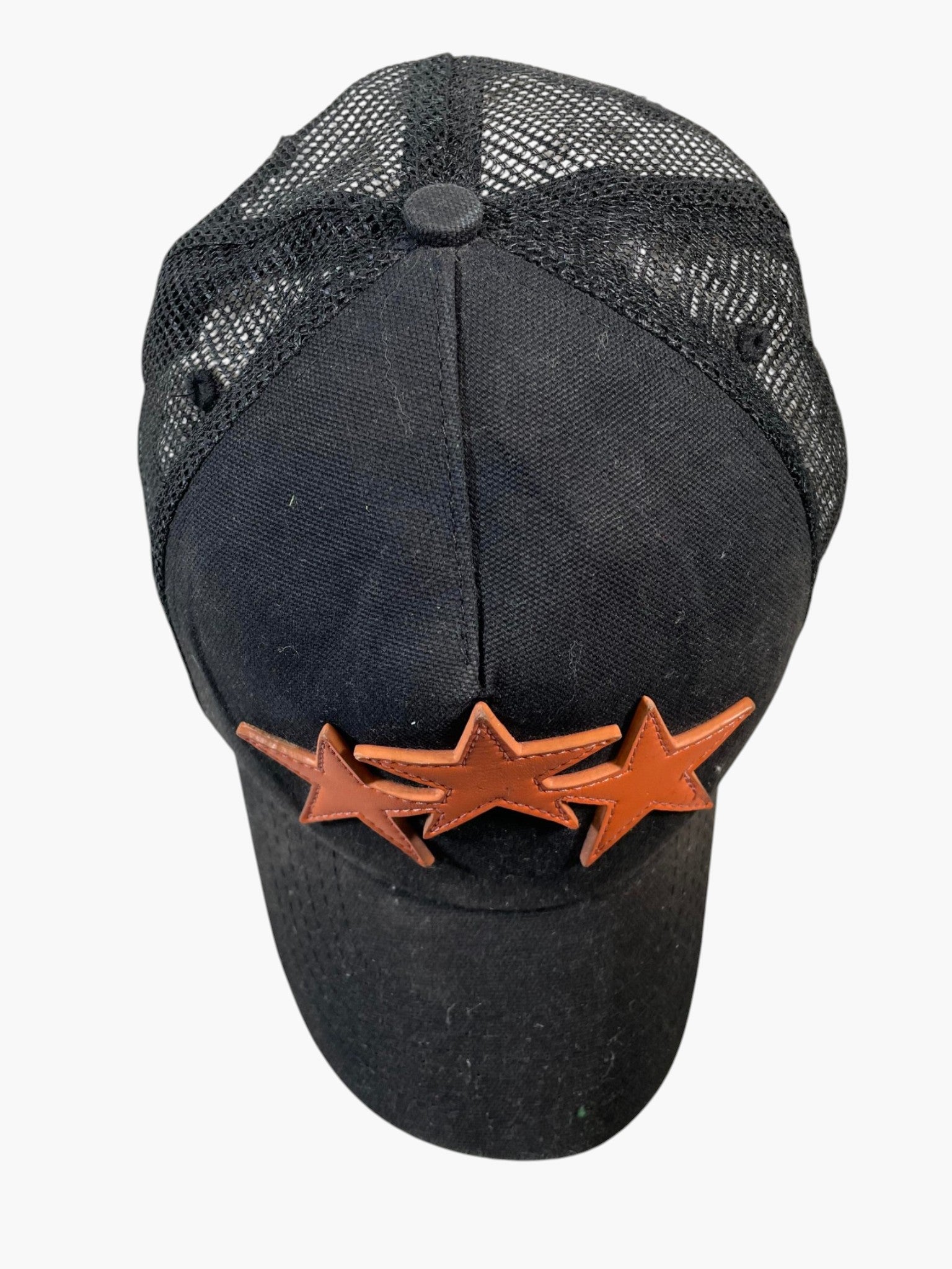 Amiri 3 Star Black & Orange Cap