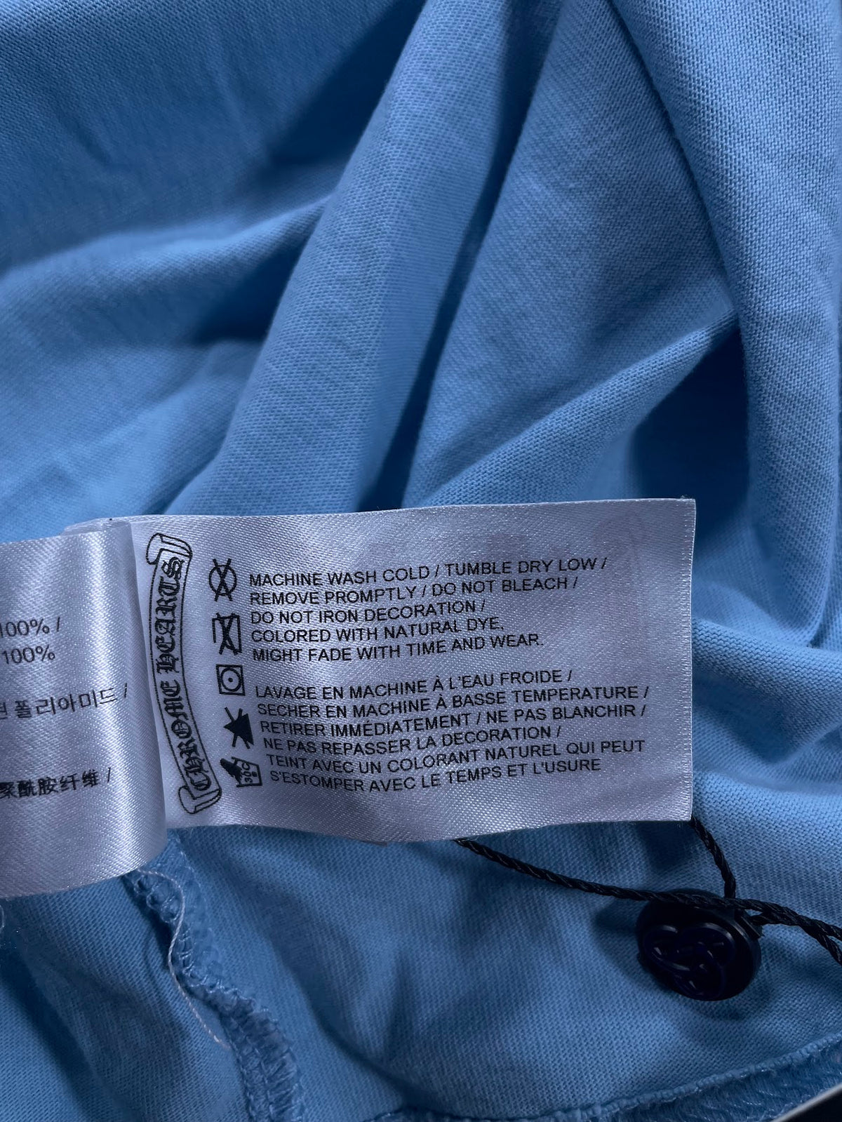 Chrome  Hearts Miami Art Basel Baby Blue Long Sleeve
