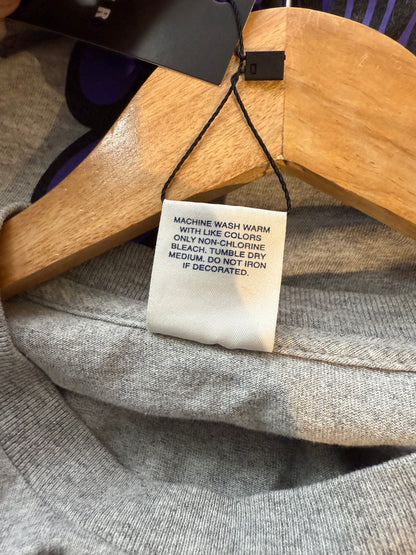 Supreme Grey Purple Tee