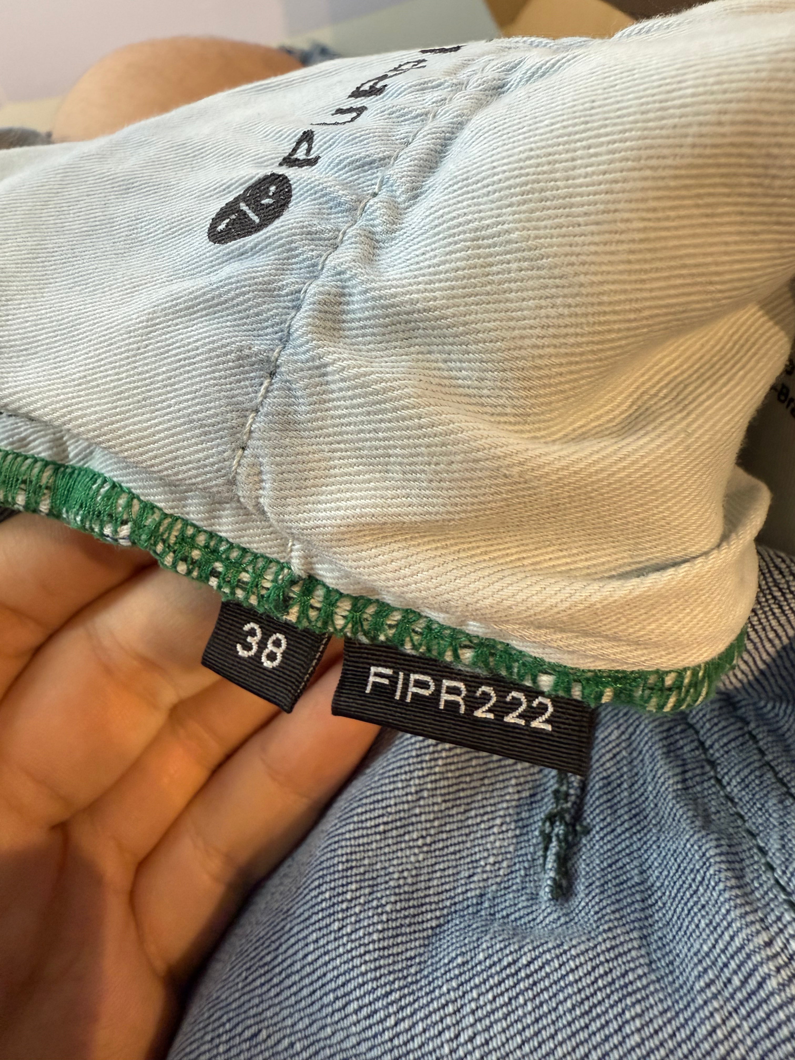 Purple Brand Jeans Light Wash Paint Splatter