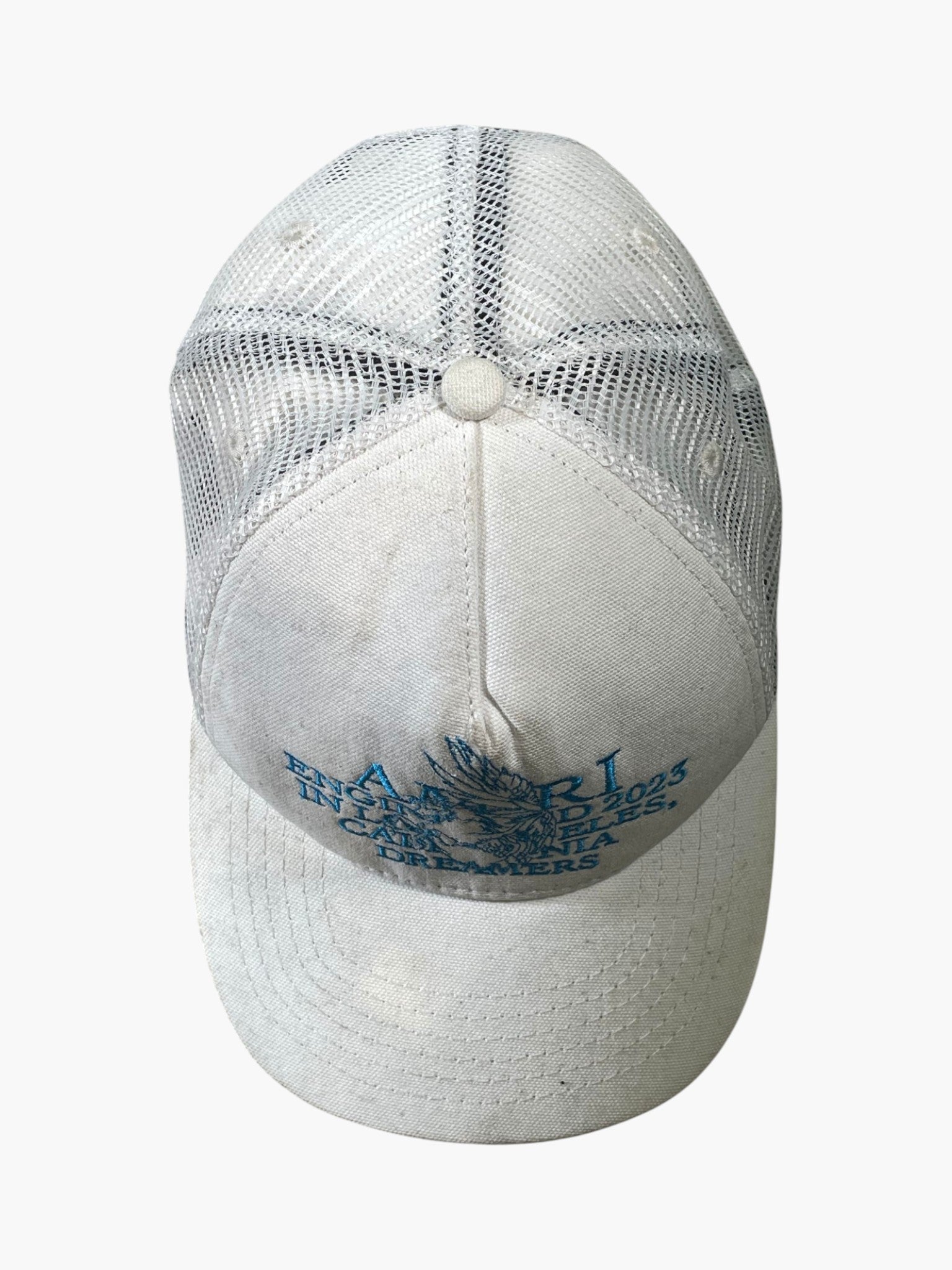 Amiri Pegasus White & Blue Trucker