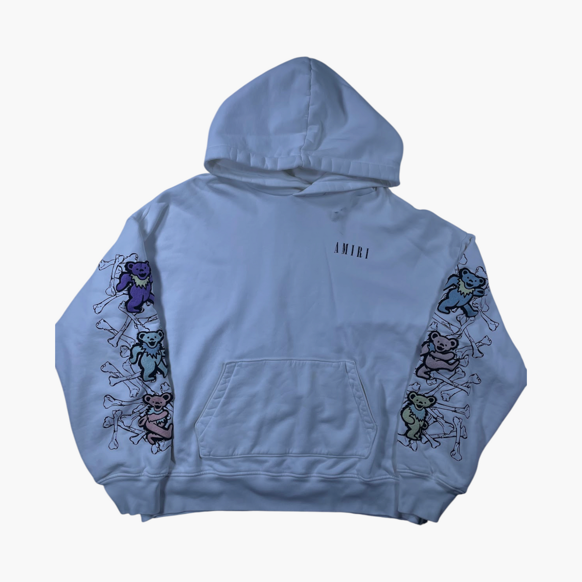 Amiri Grateful Dead Bones White Hoodie