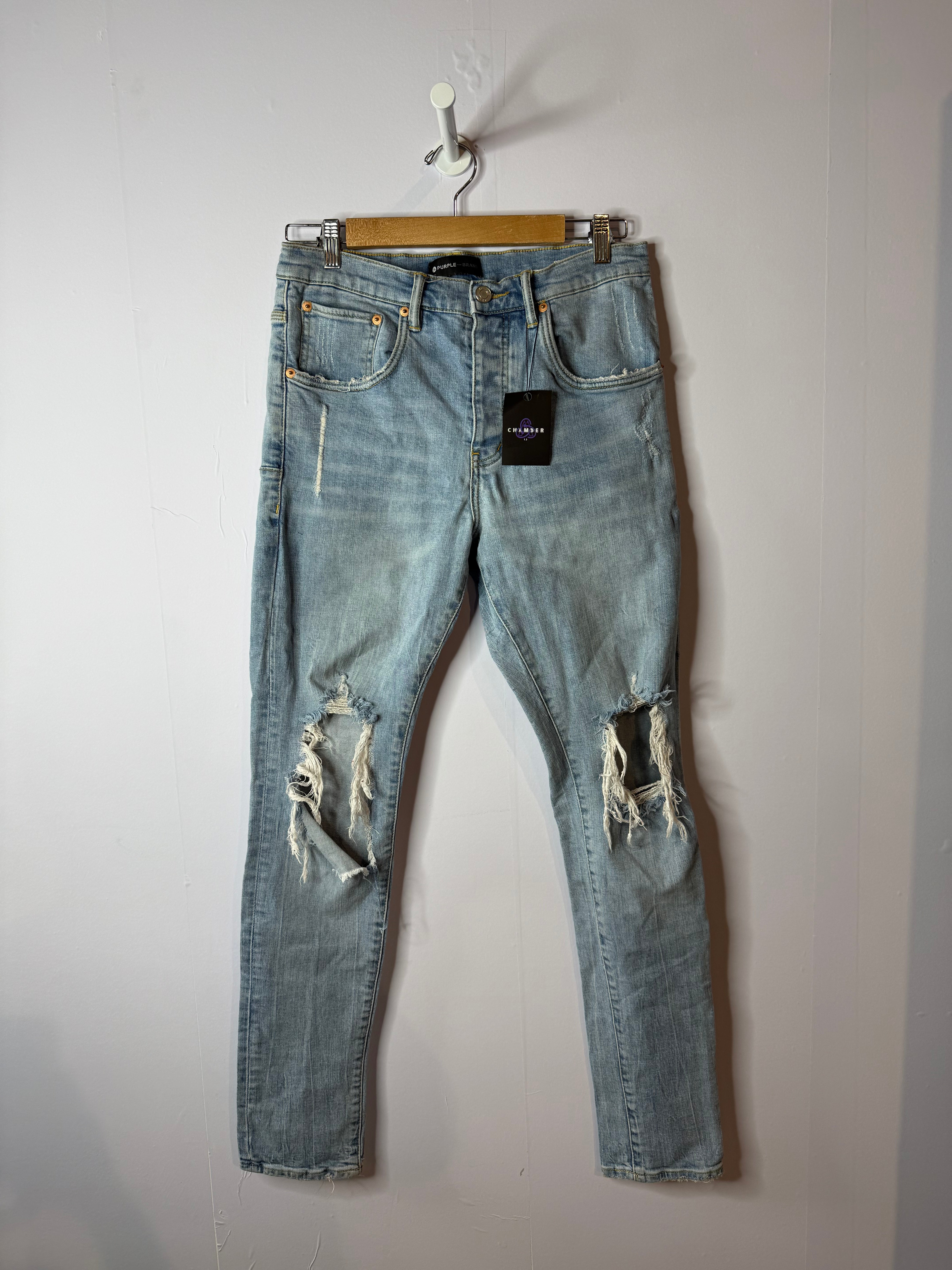 Purples Brand Jeans Light Wash