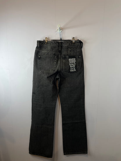 Ksubi Flare Jeans Black Wash New With Tags 28