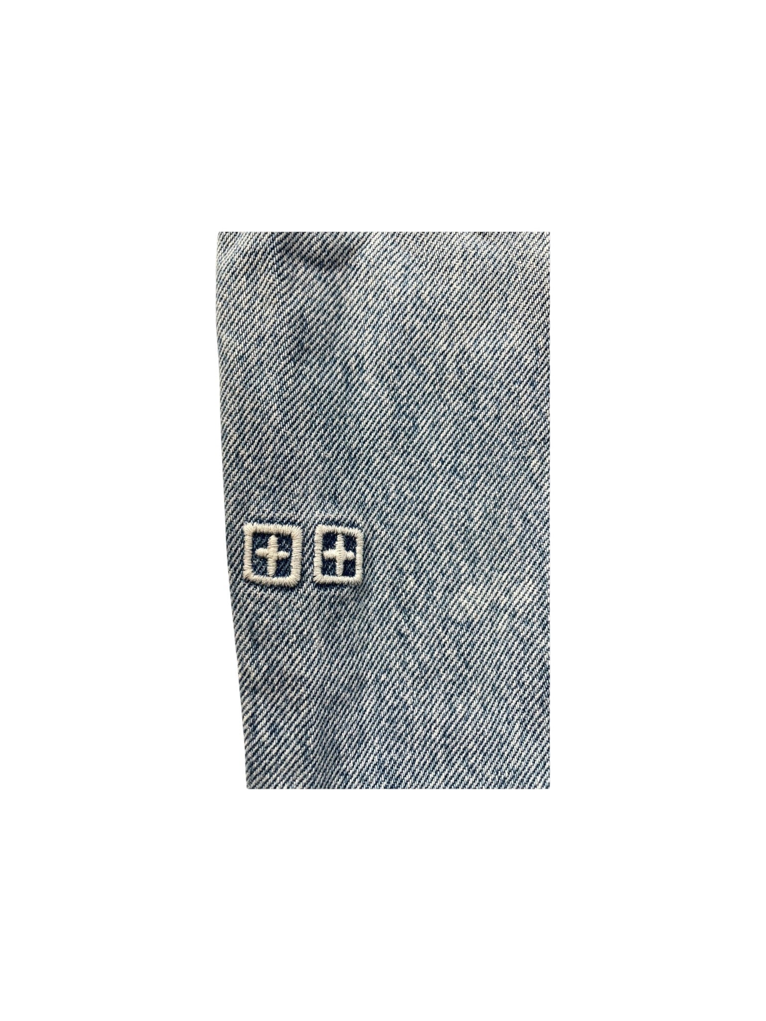 Ksubi Plaid Patchwork Light Wash Jeans