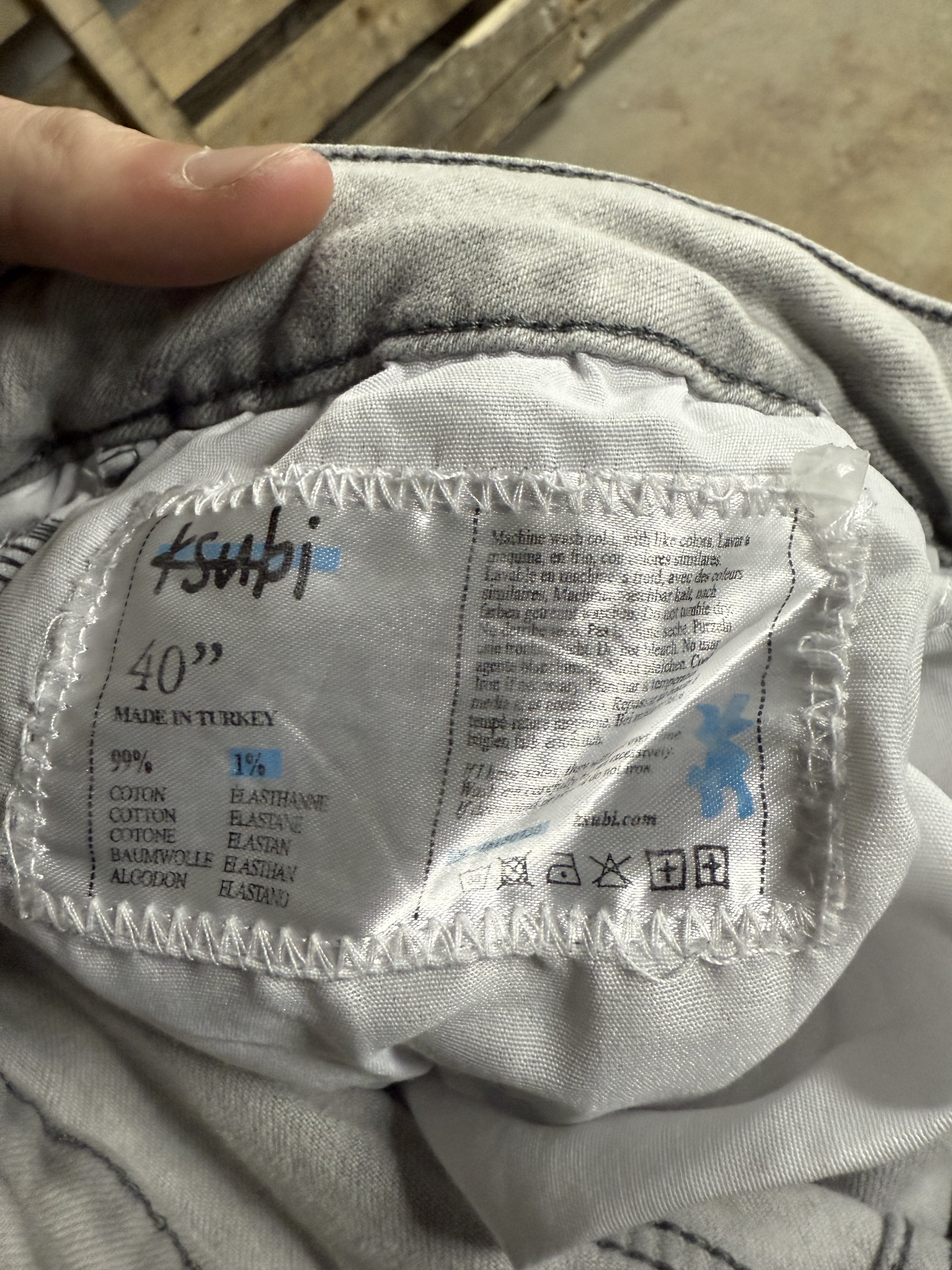 Ksubi Jeans Grey Used 40