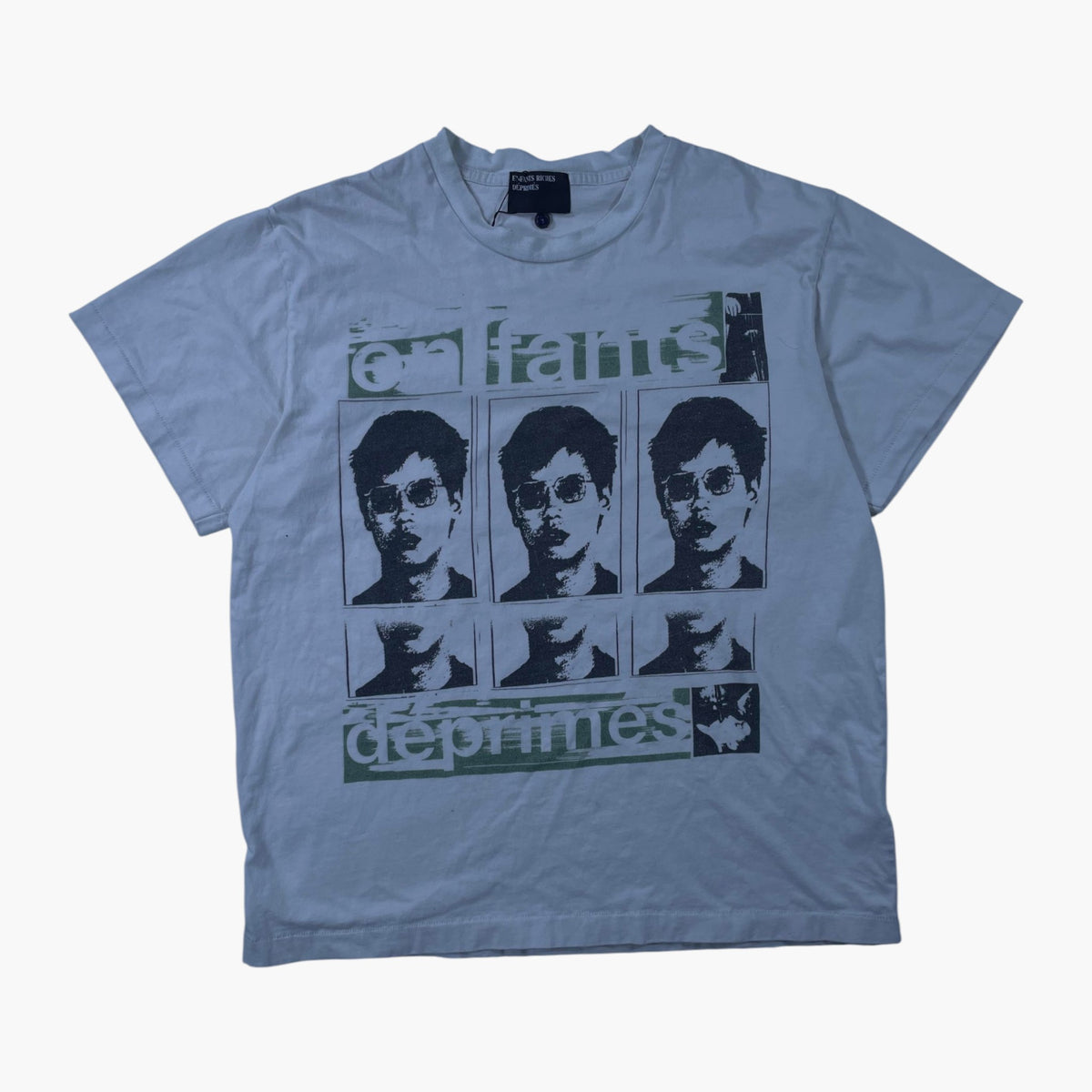 ENFANTS RICHES DÉPRIMÉS The Underground White Green Tee