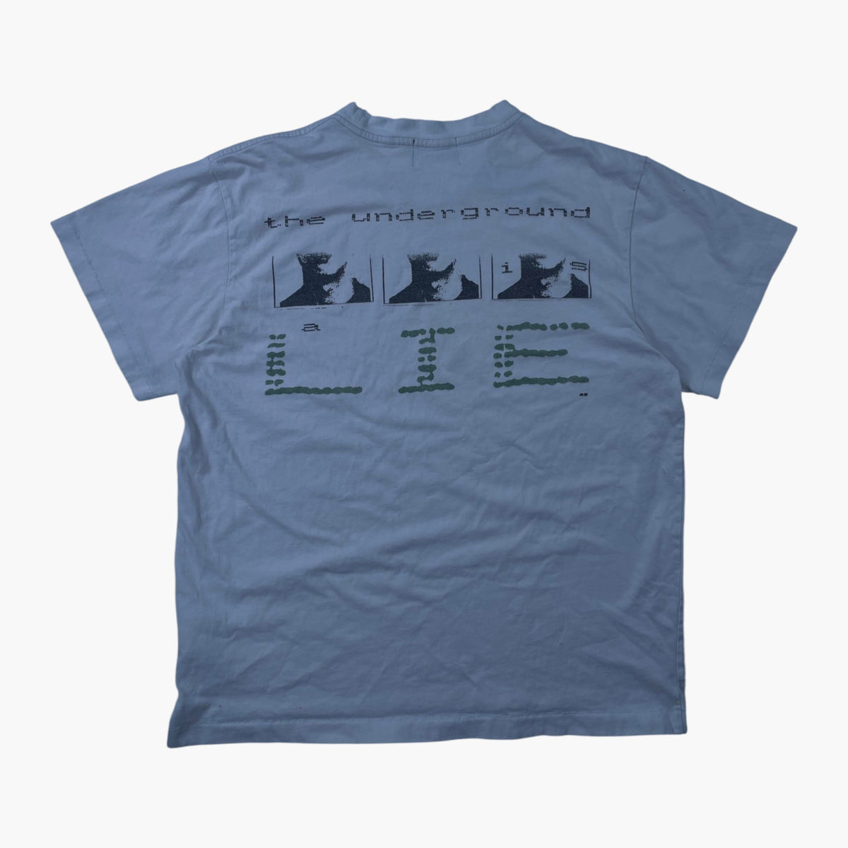 ENFANTS RICHES DÉPRIMÉS The Underground White Green Tee