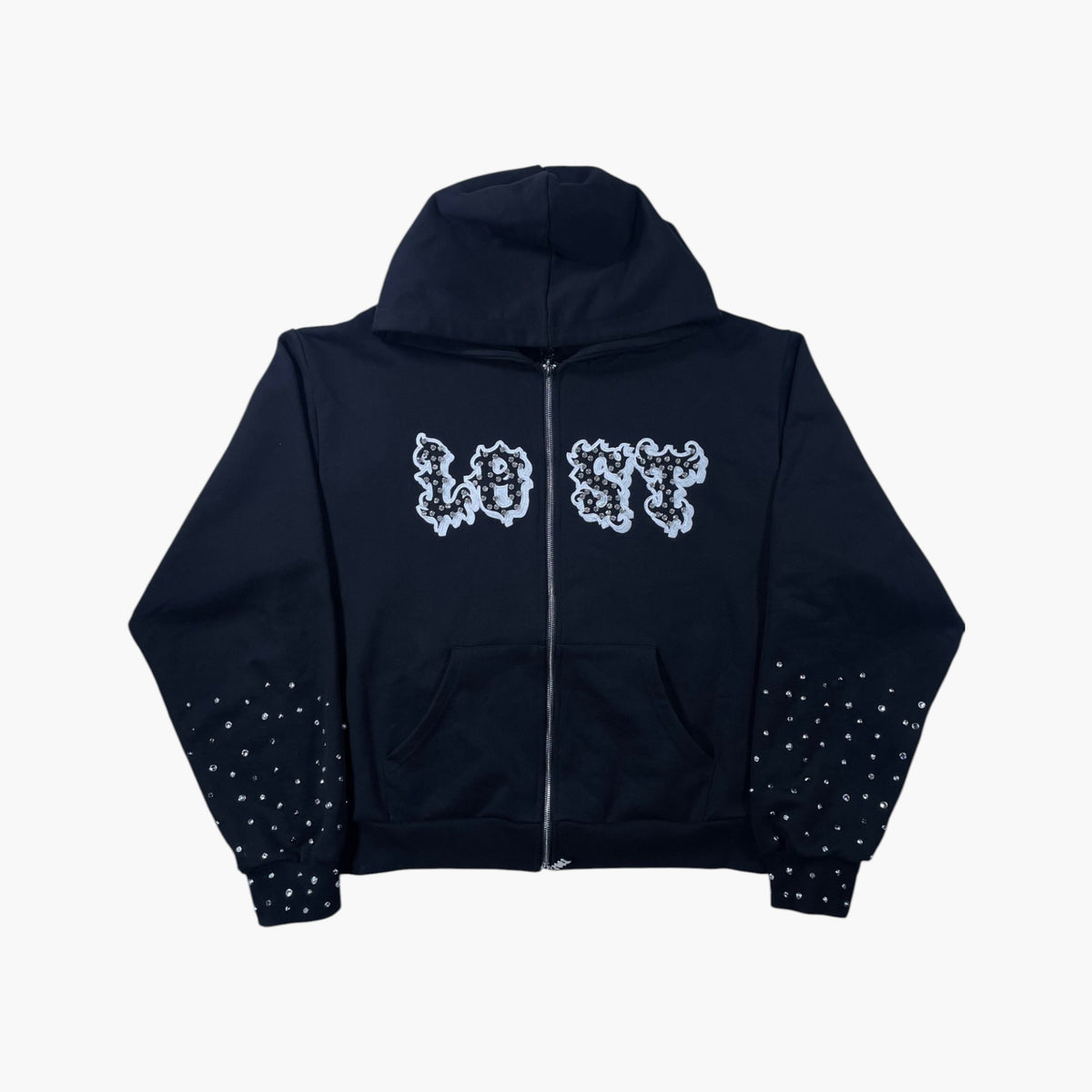 Lost Intricacy Patch 2.0 Black Zip Up