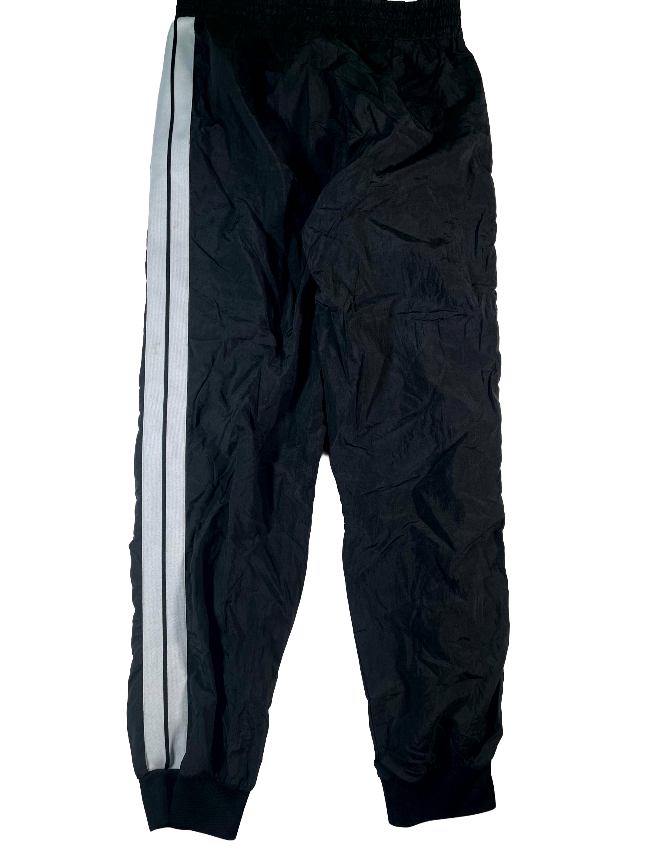 Palm Angels Faded Logo Black & White Track Pants