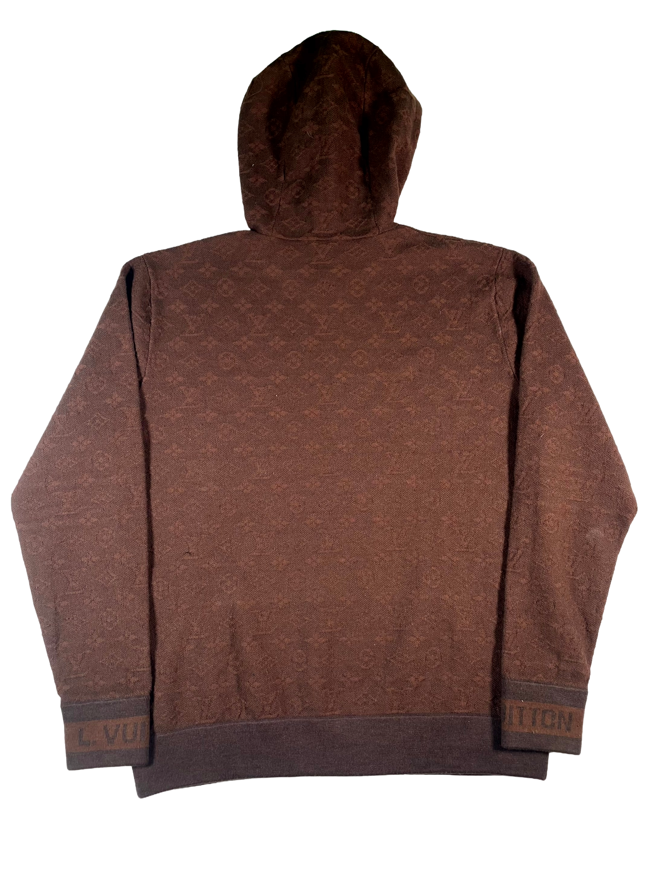 LV Monogram Brown Hoodie