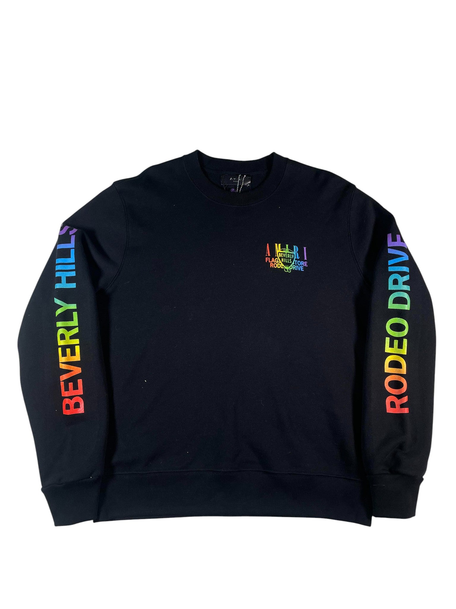 Amiri 'Rodeo Drive' Multi Color Crewneck