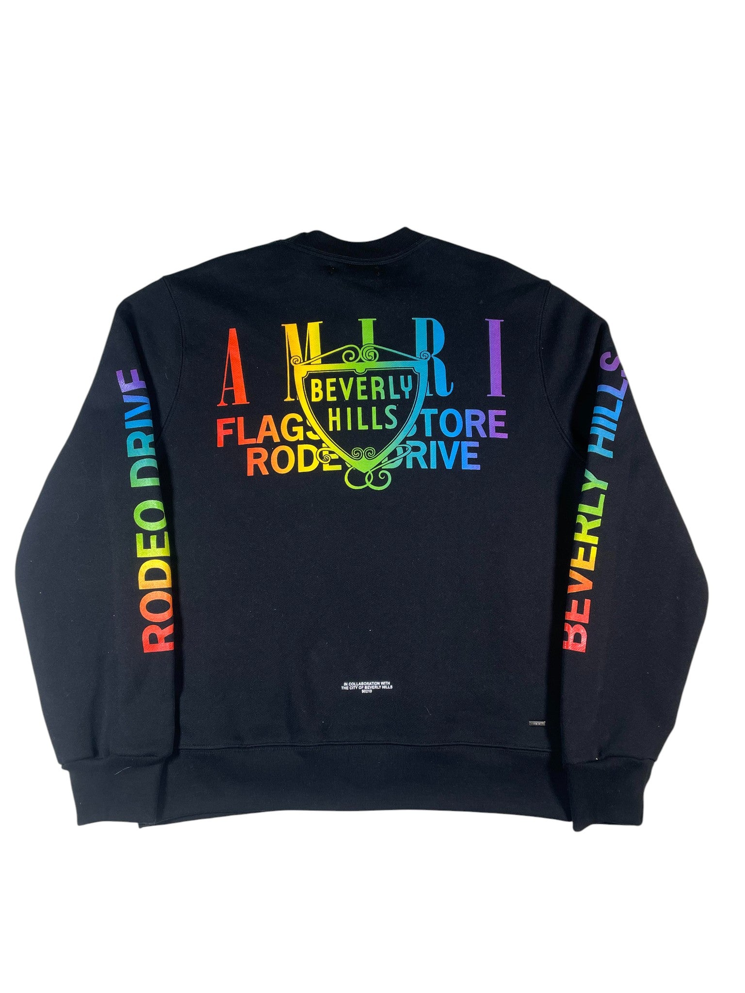 Amiri 'Rodeo Drive' Multi Color Crewneck