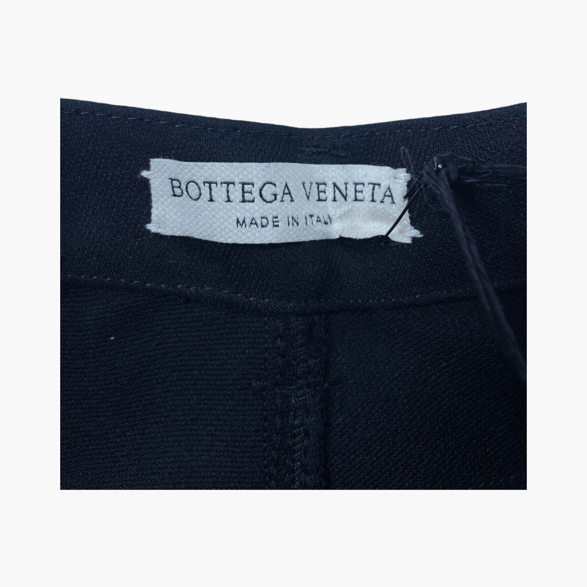 Bottega Veneta Compact Dry Duchesse Black Jeans