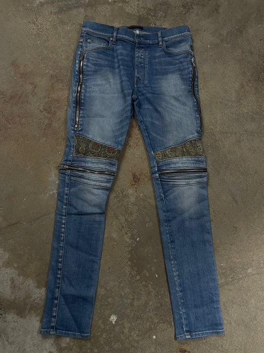 Amiri MX2 Indigo Used 34