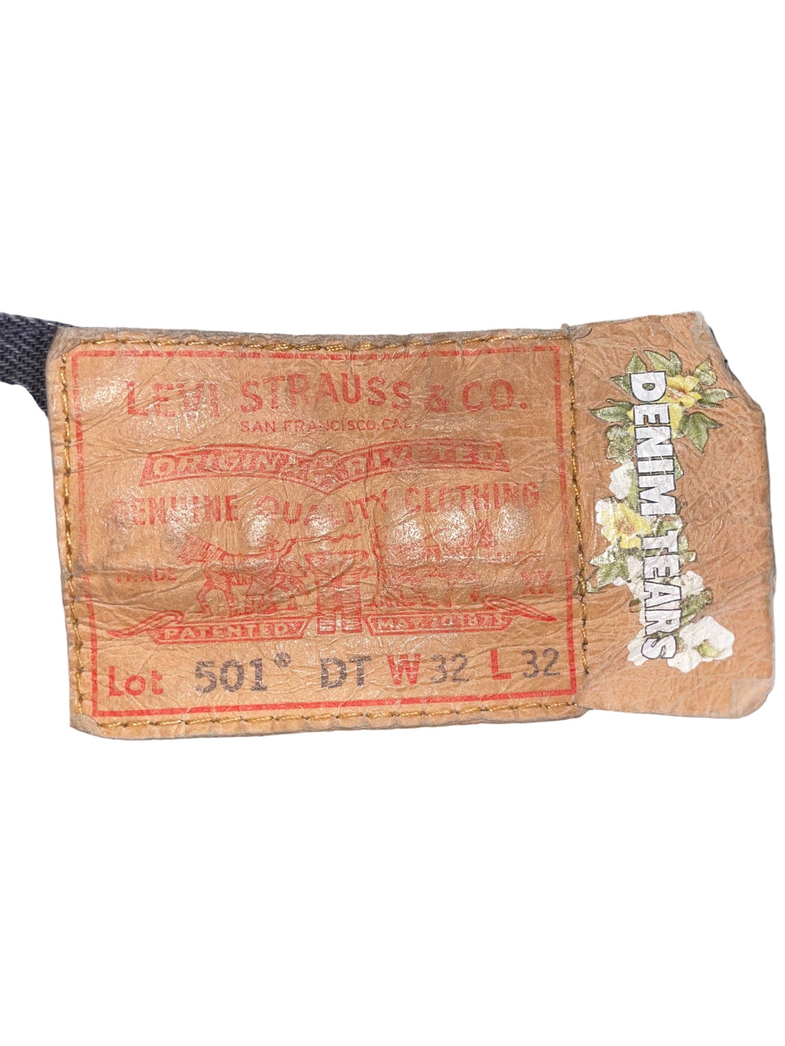 Denim Tears 'Bstroy' Black Jean