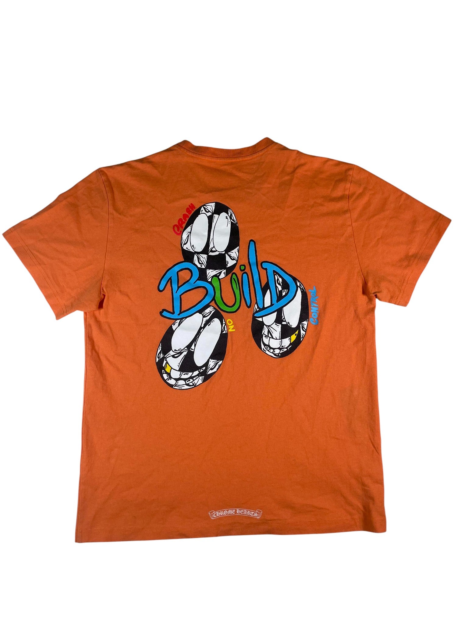 Chrome Hearts 'Matty Boy' Orange Link Tee