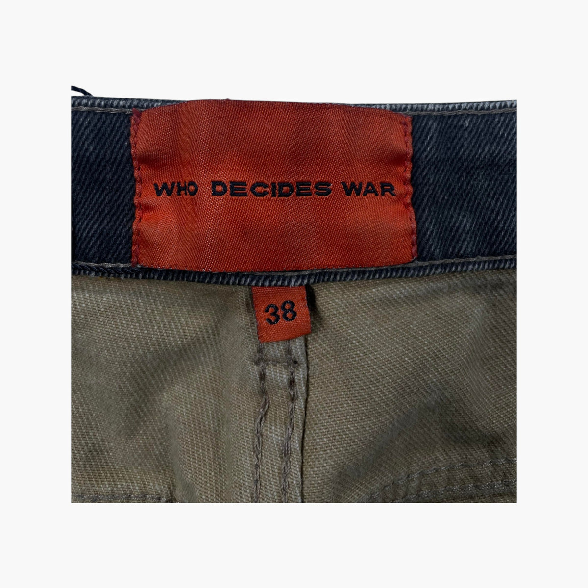 Who Decides War x Barriers Brown Jeans