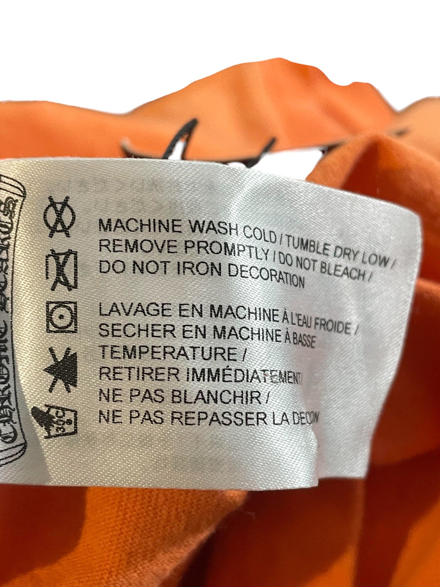 Chrome Hearts 'Matty Boy' Orange Link Tee