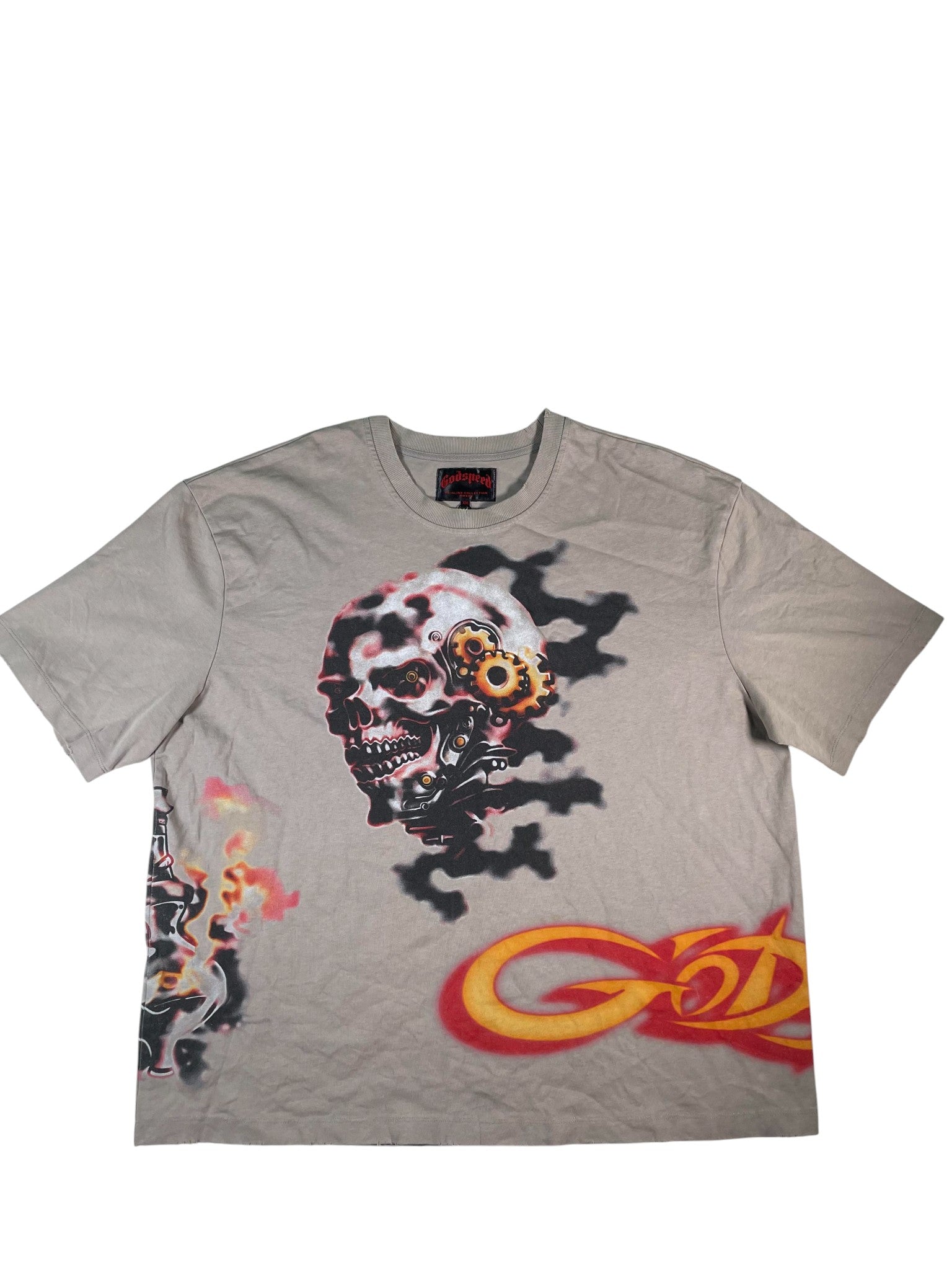 Godspeed 'Mechanic' Grey Tee