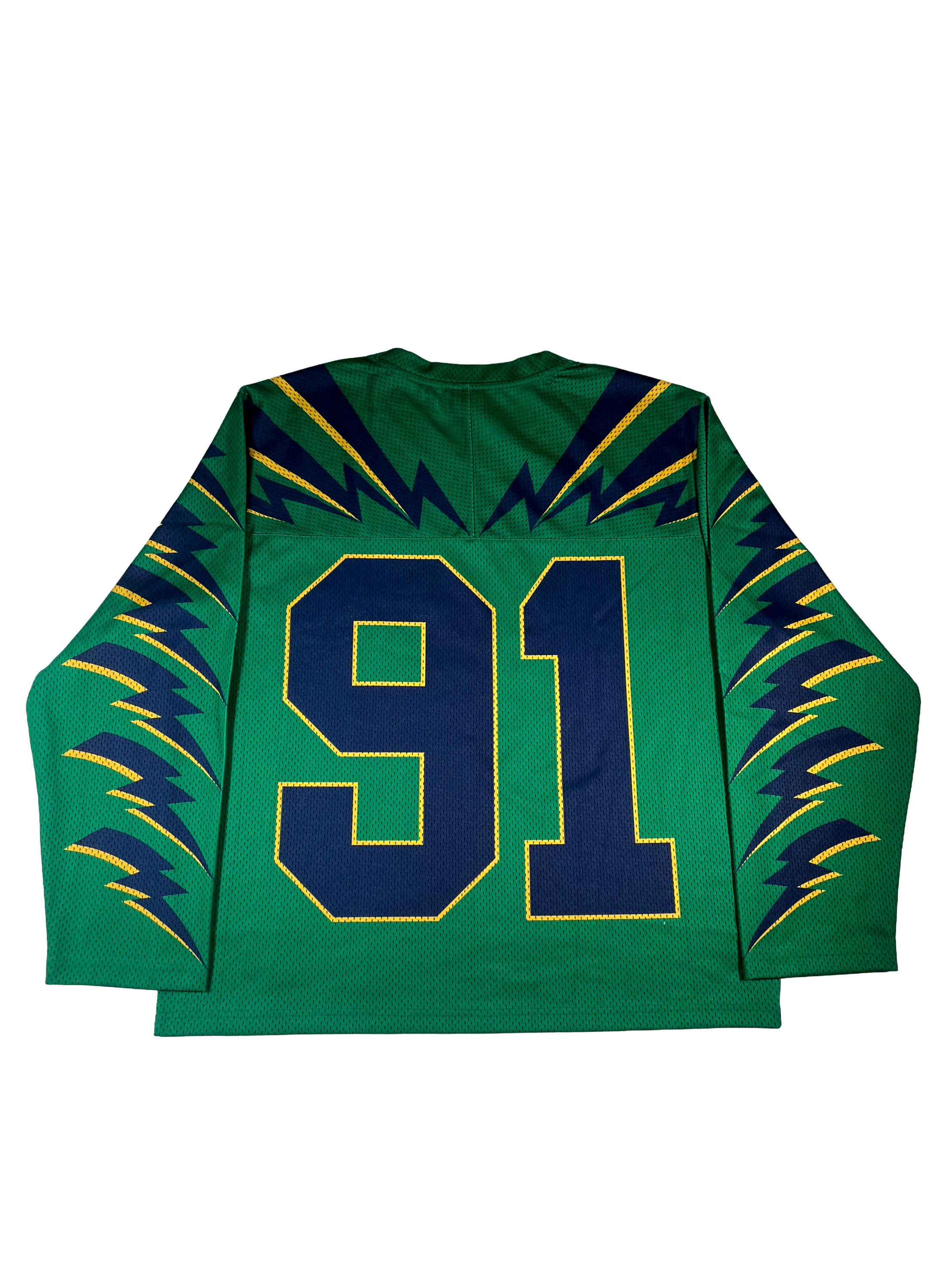 Eric Emanuel Bolt LS Green Jersey