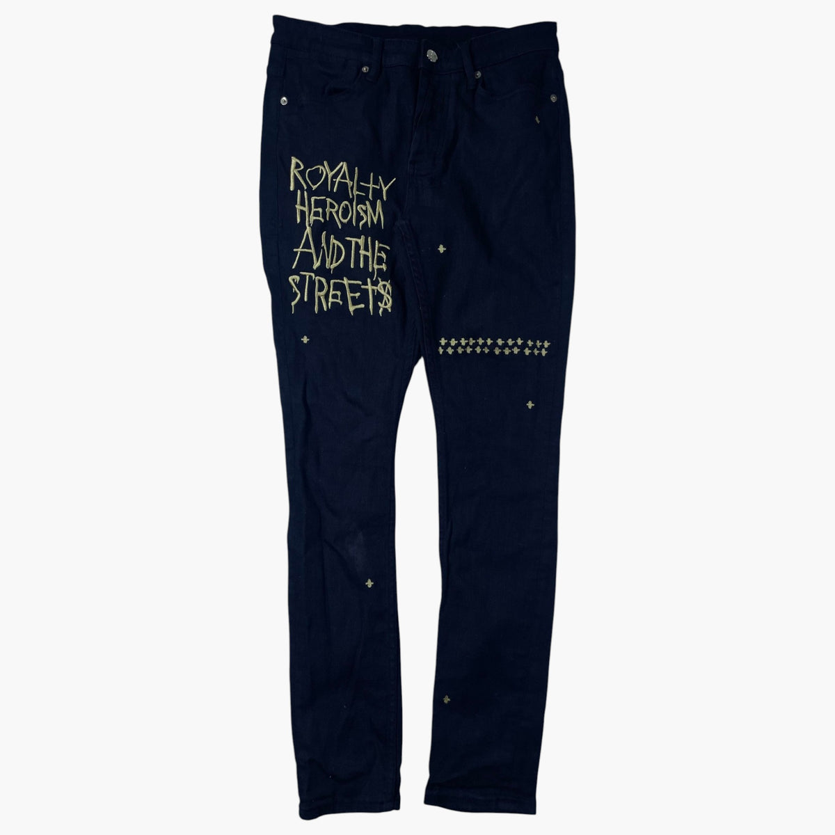 Ksubi Black & Gold Jeans